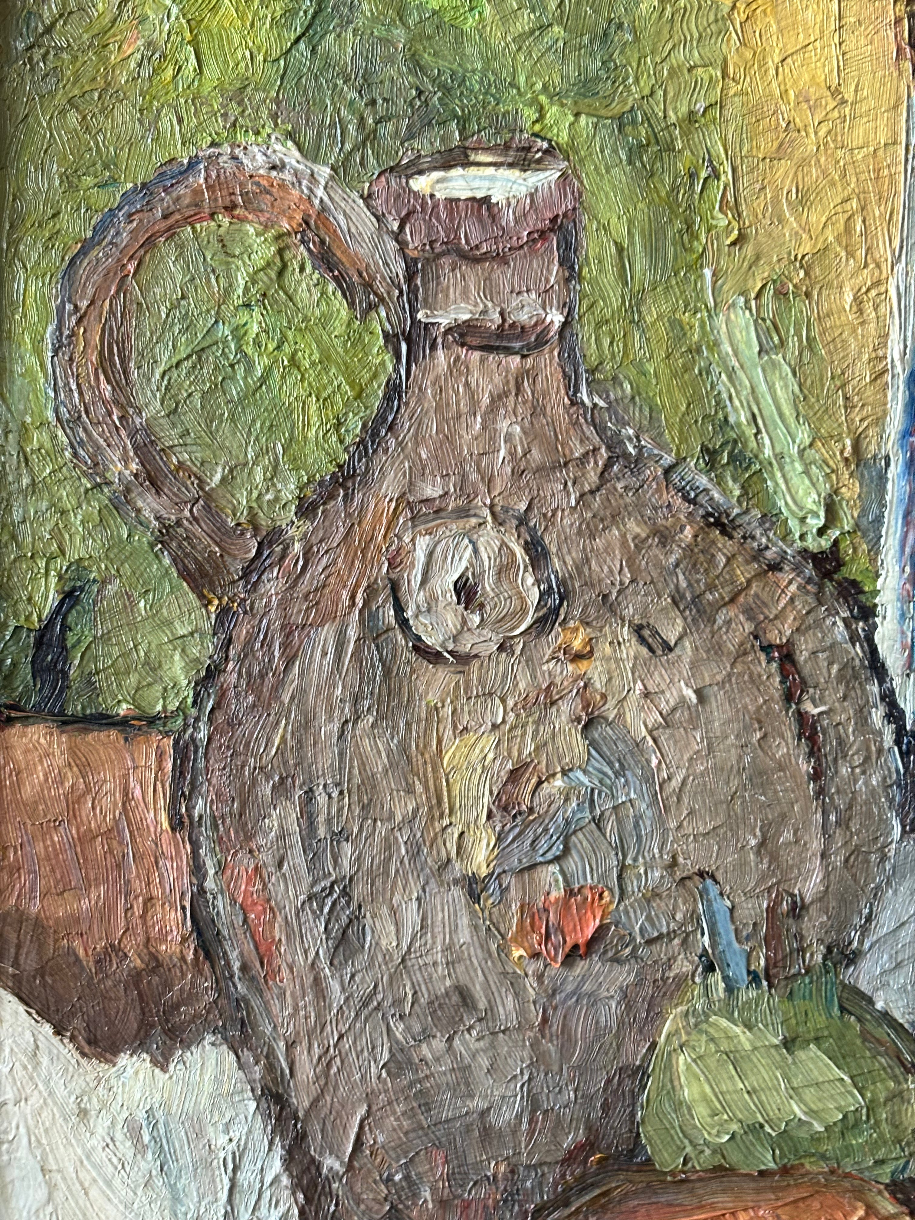 Still Life with Pears and Jug