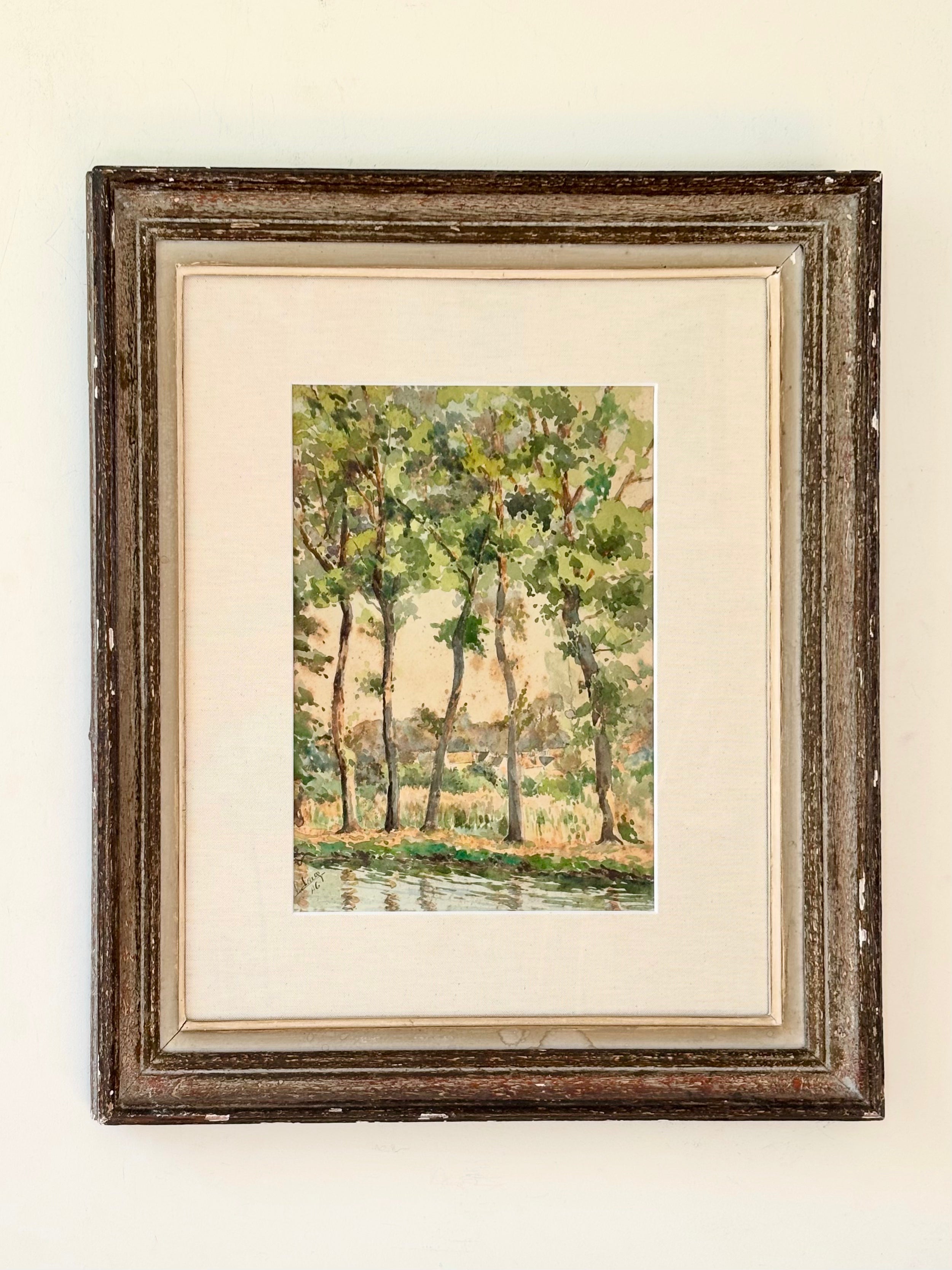 Watercolour Trees