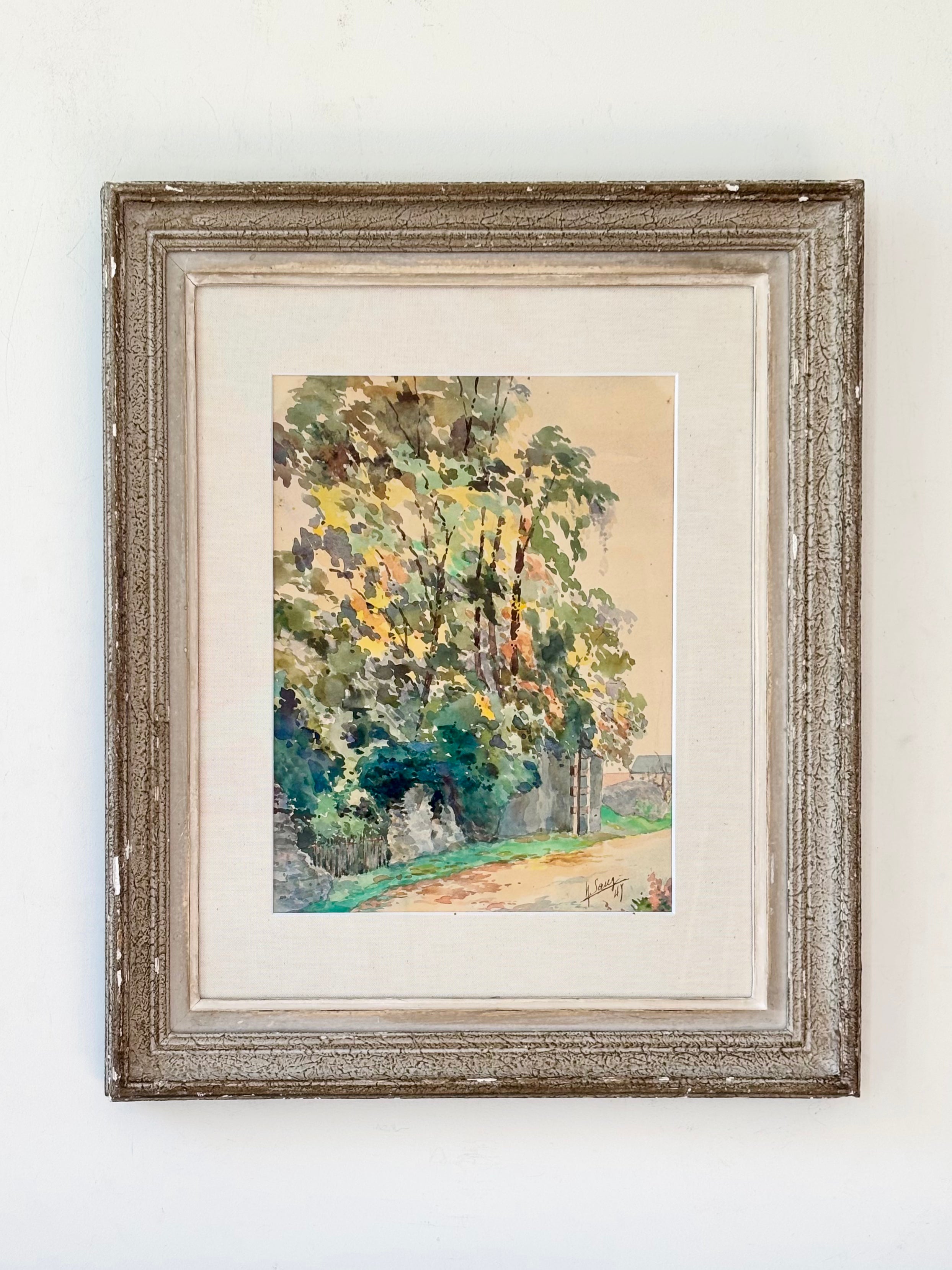 Watercolour Trees