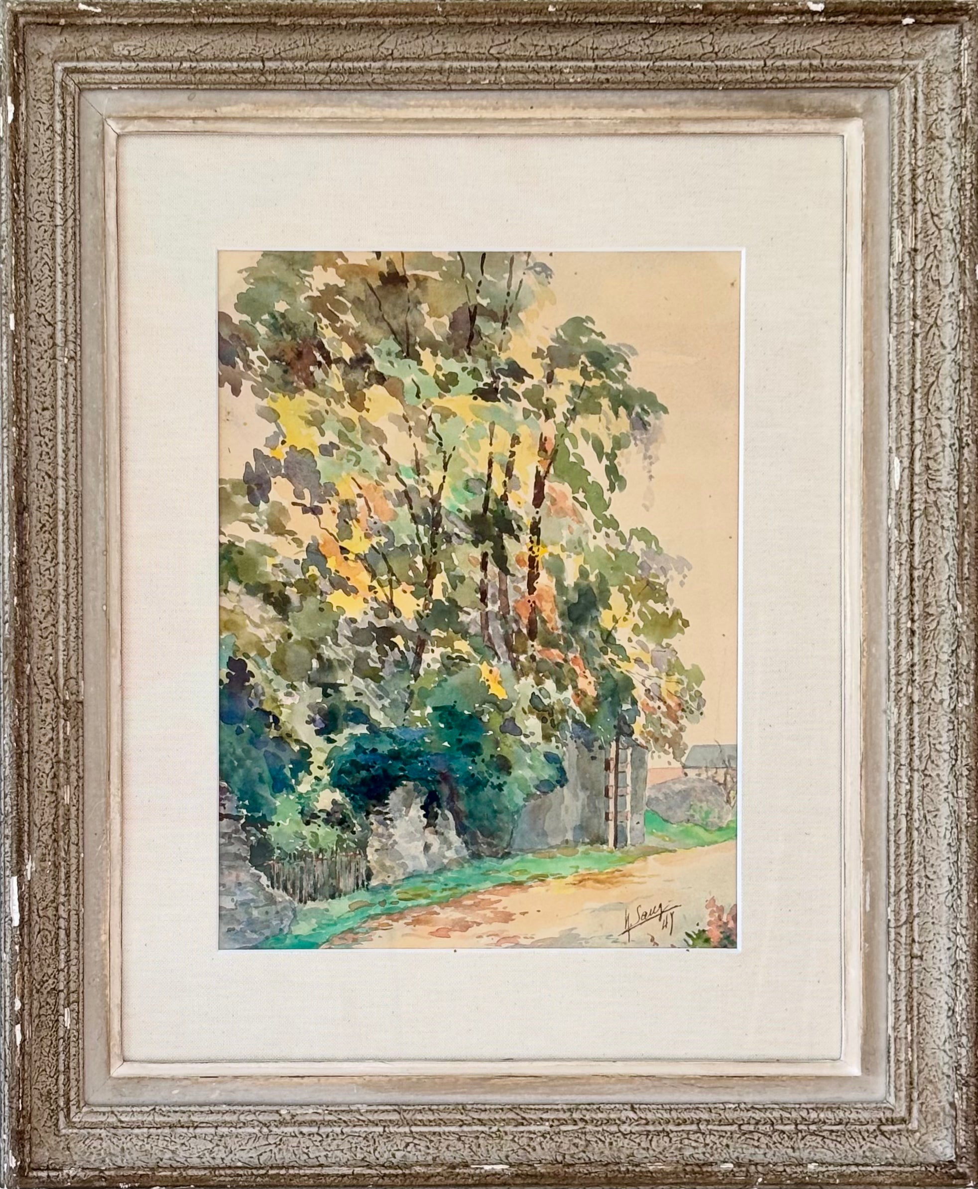 Watercolour Trees