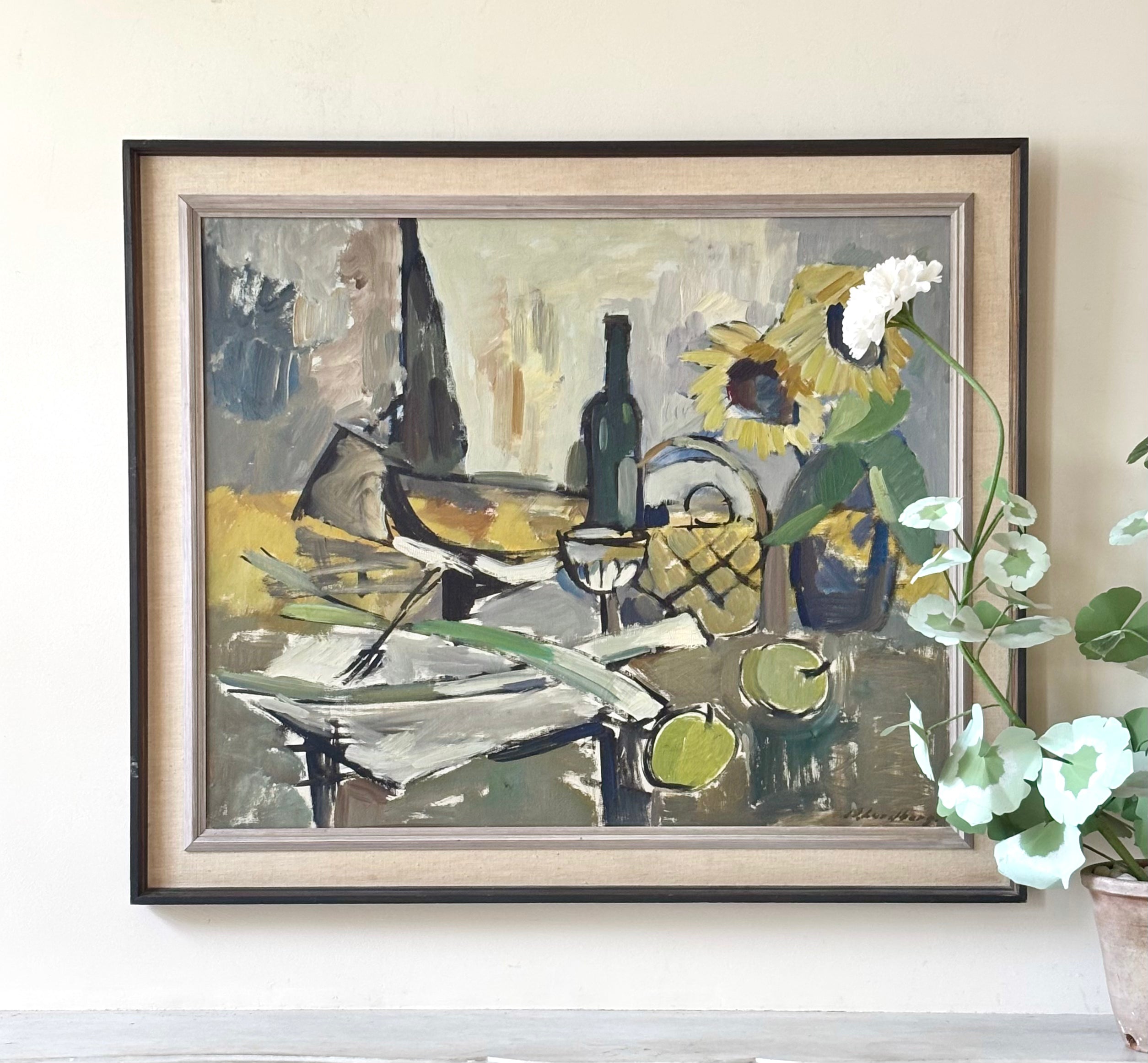 Still Life with Sunflowers