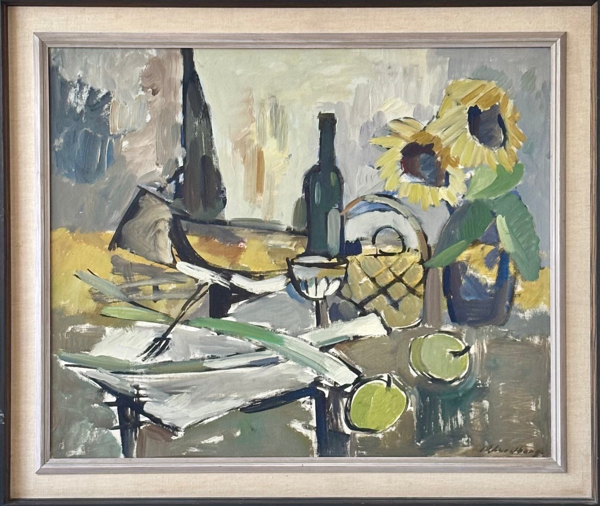 Still Life with Sunflowers