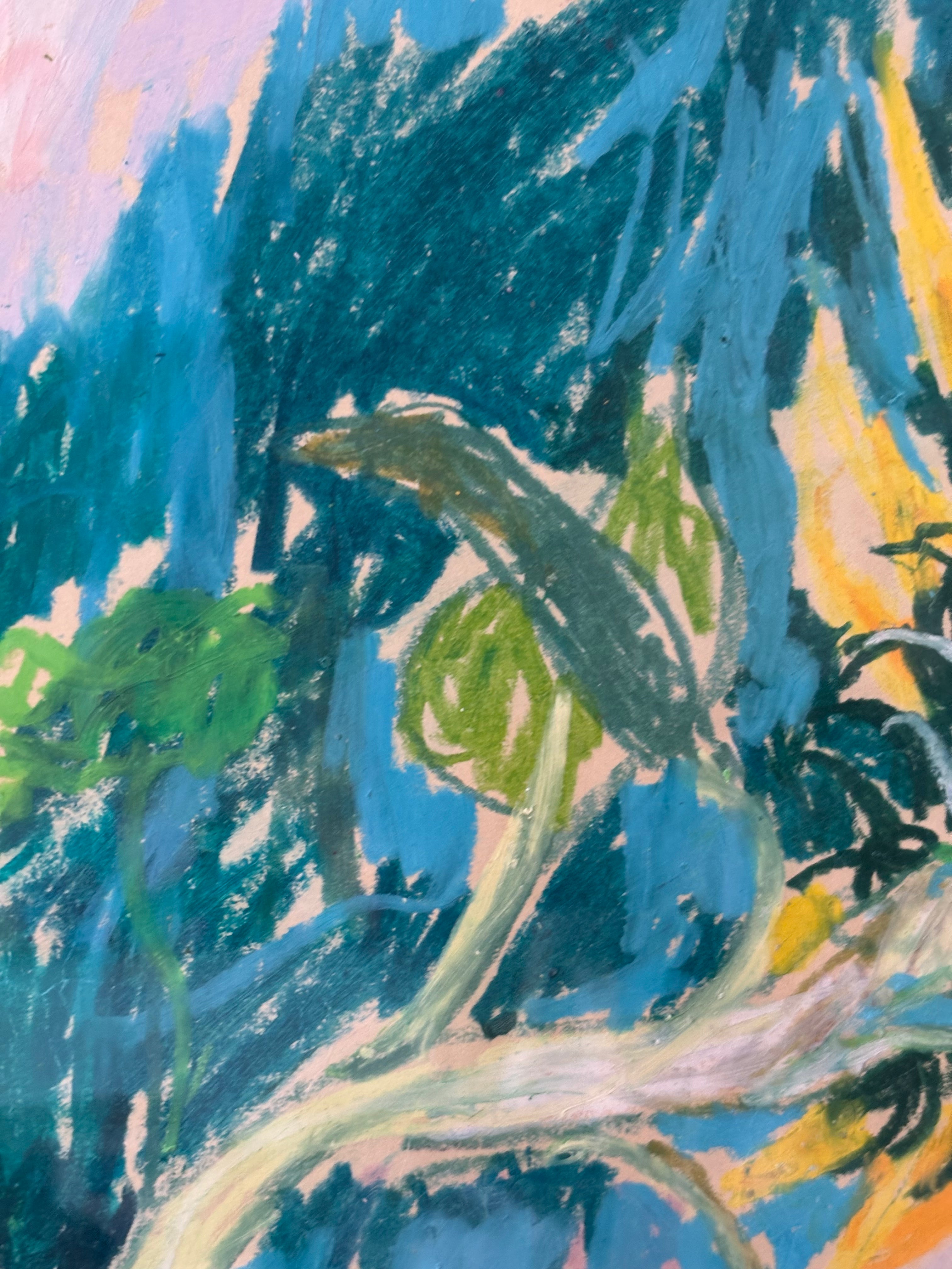 Sunflower on Blue
