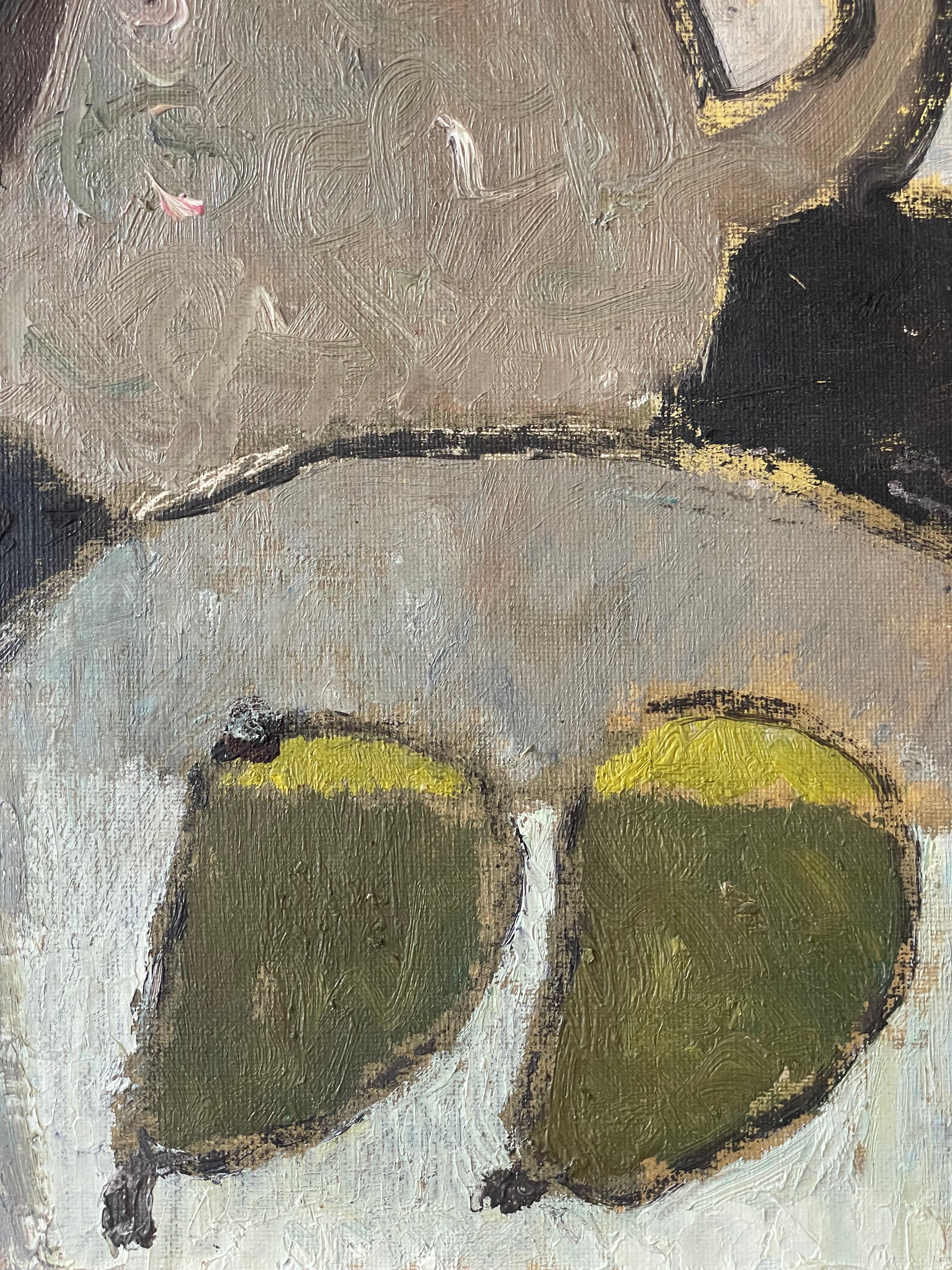 Yellow Mug and Pears