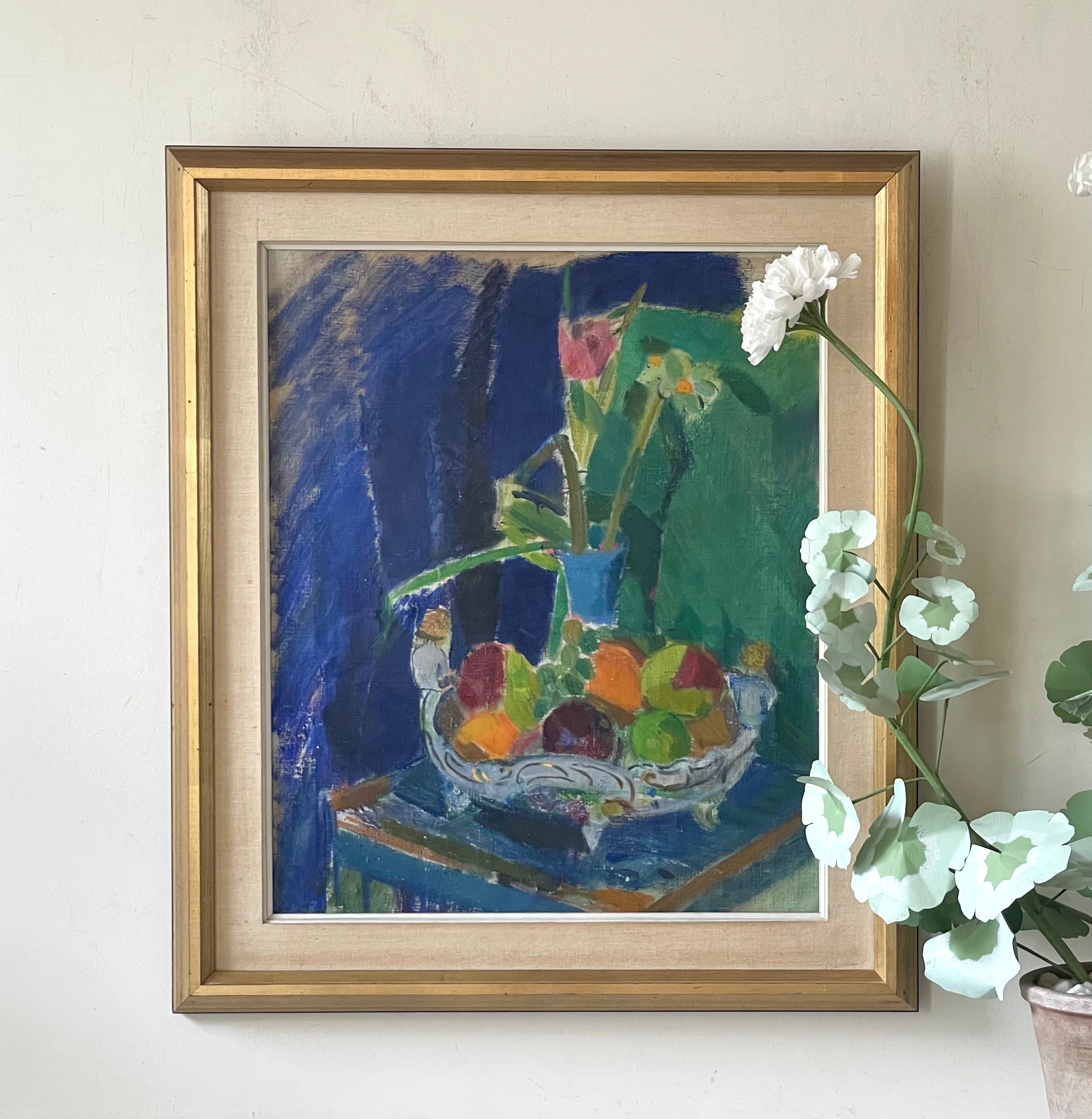 Bright Fruit on a Chair
