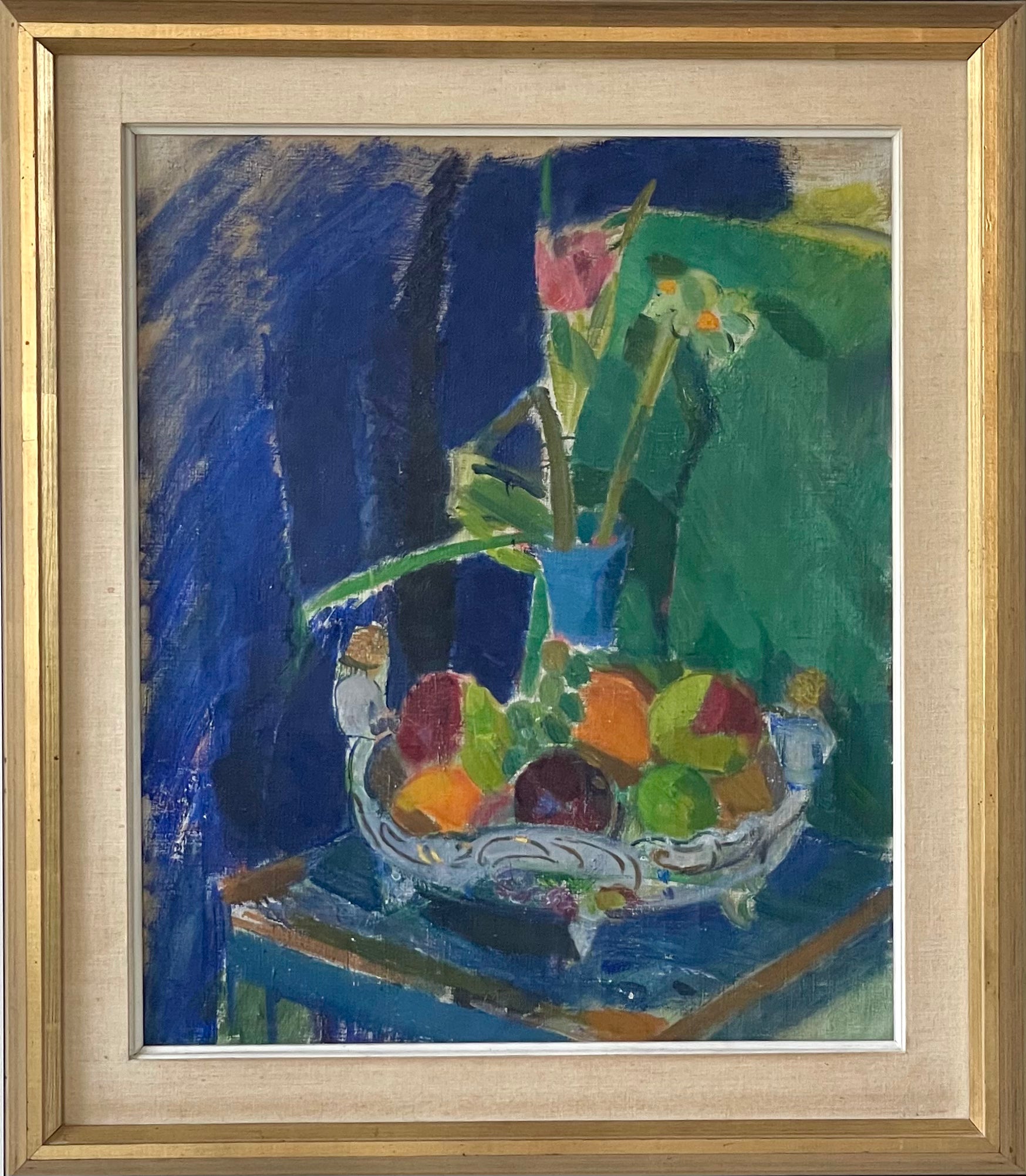 Bright Fruit on a Chair