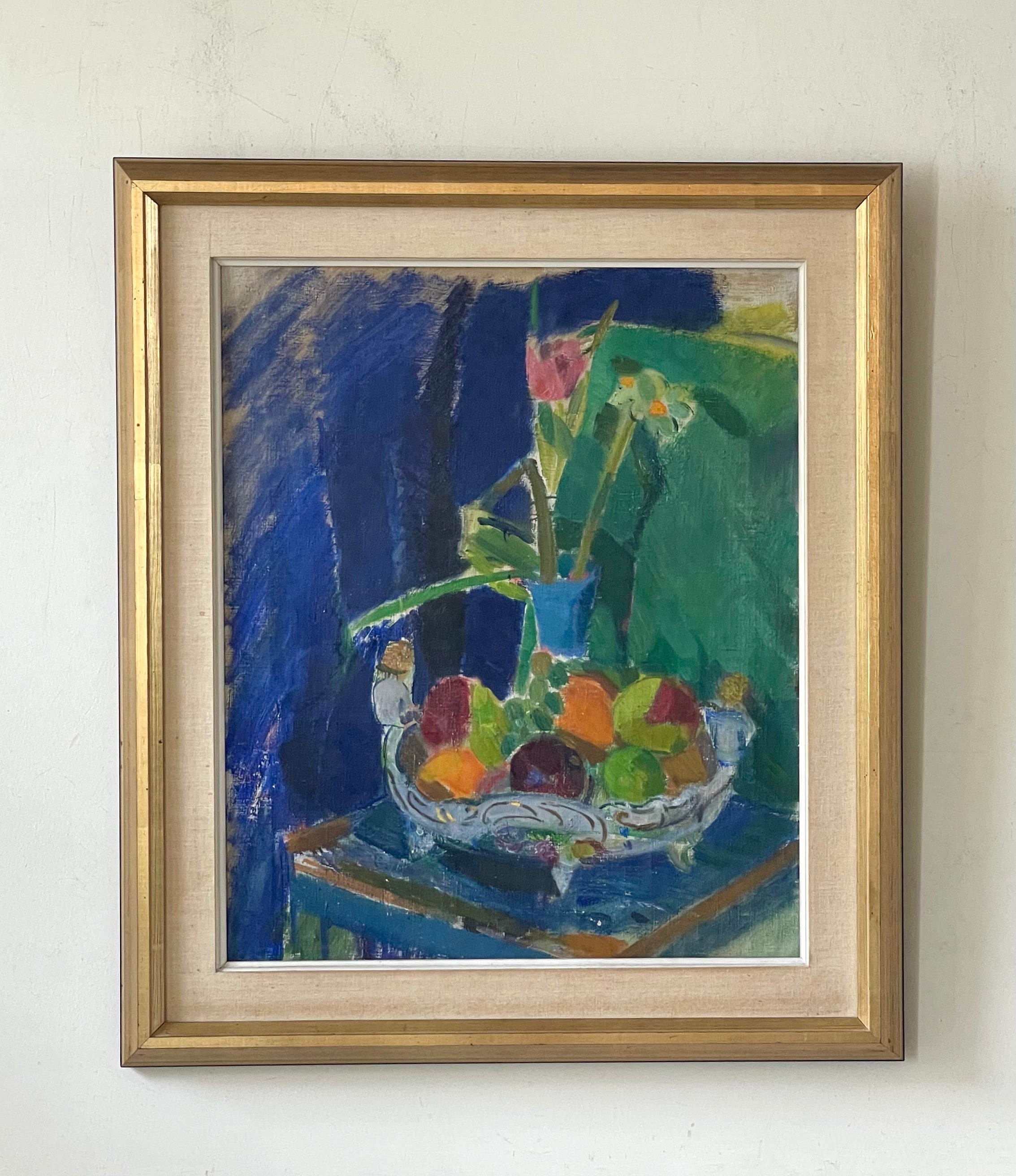 Bright Fruit on a Chair
