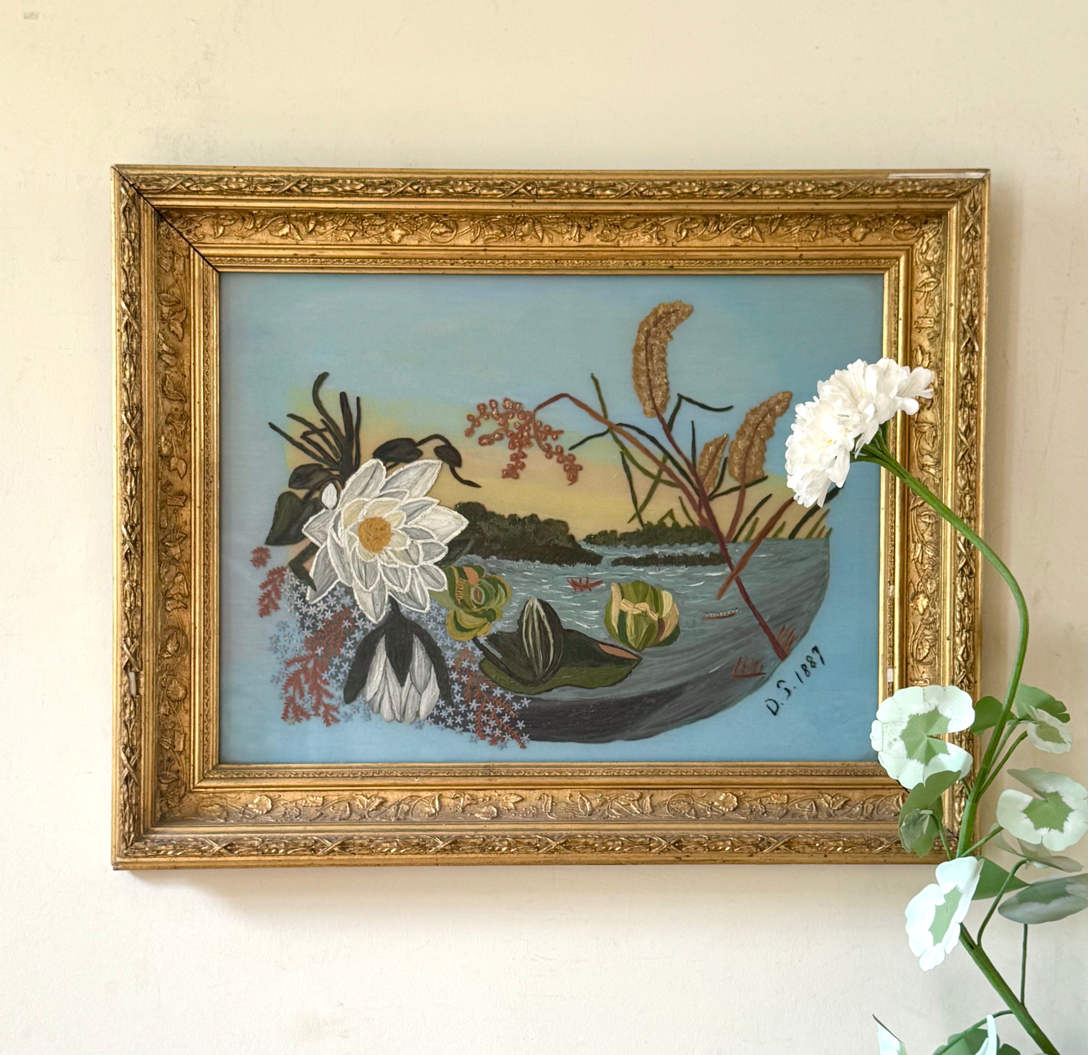 Swedish Painting on Glass
