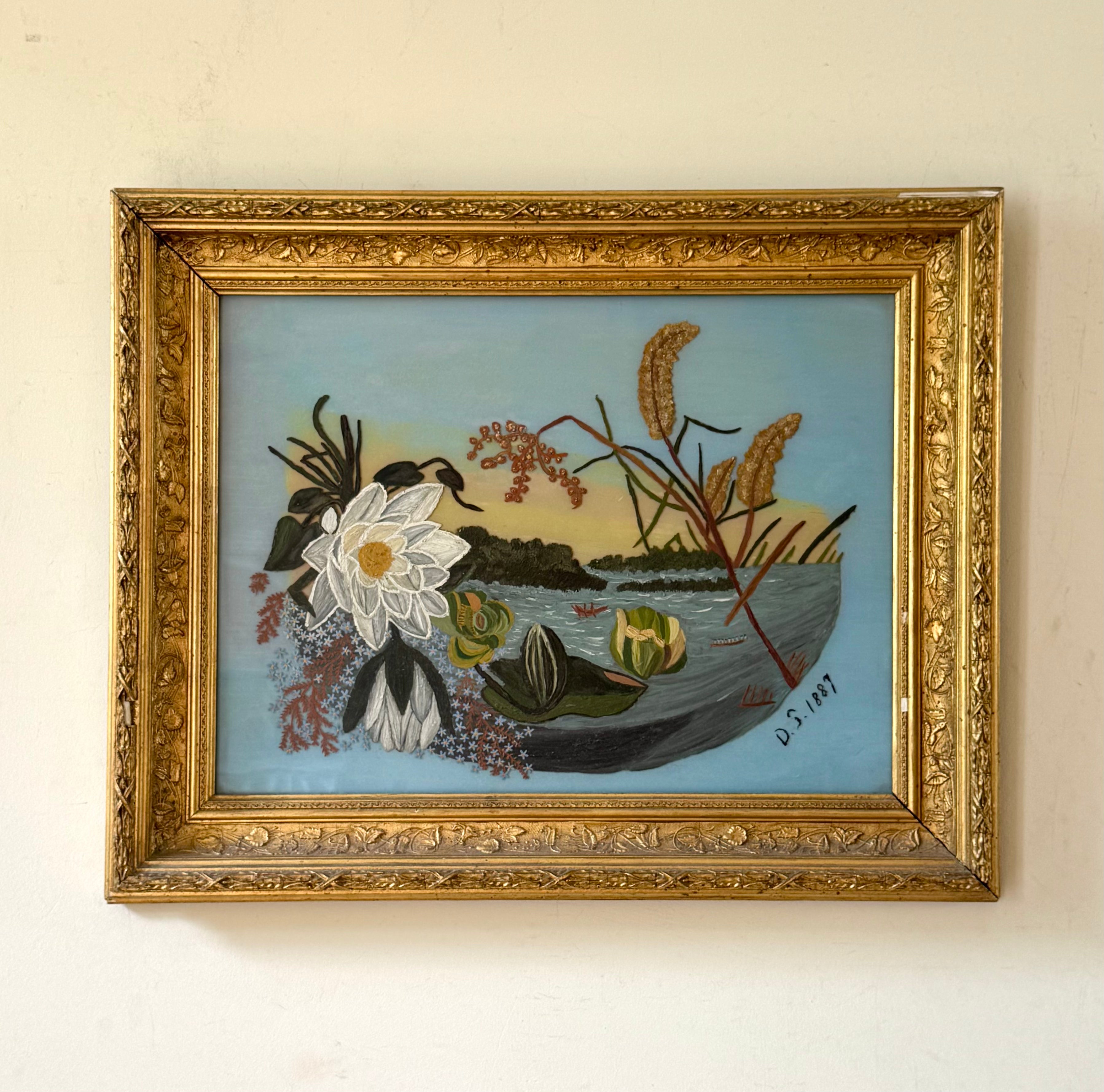 Swedish Painting on Glass