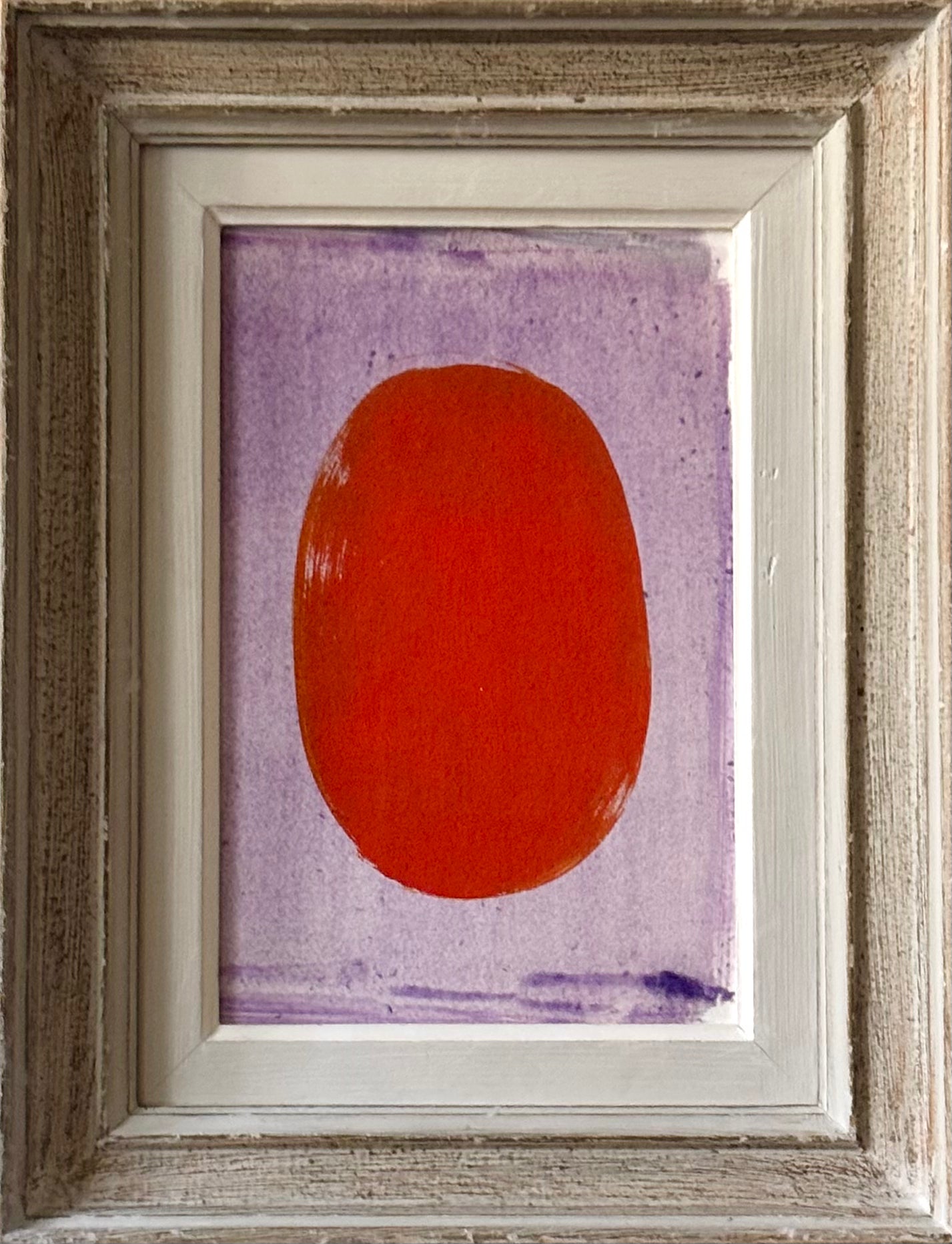 Orange on Purple