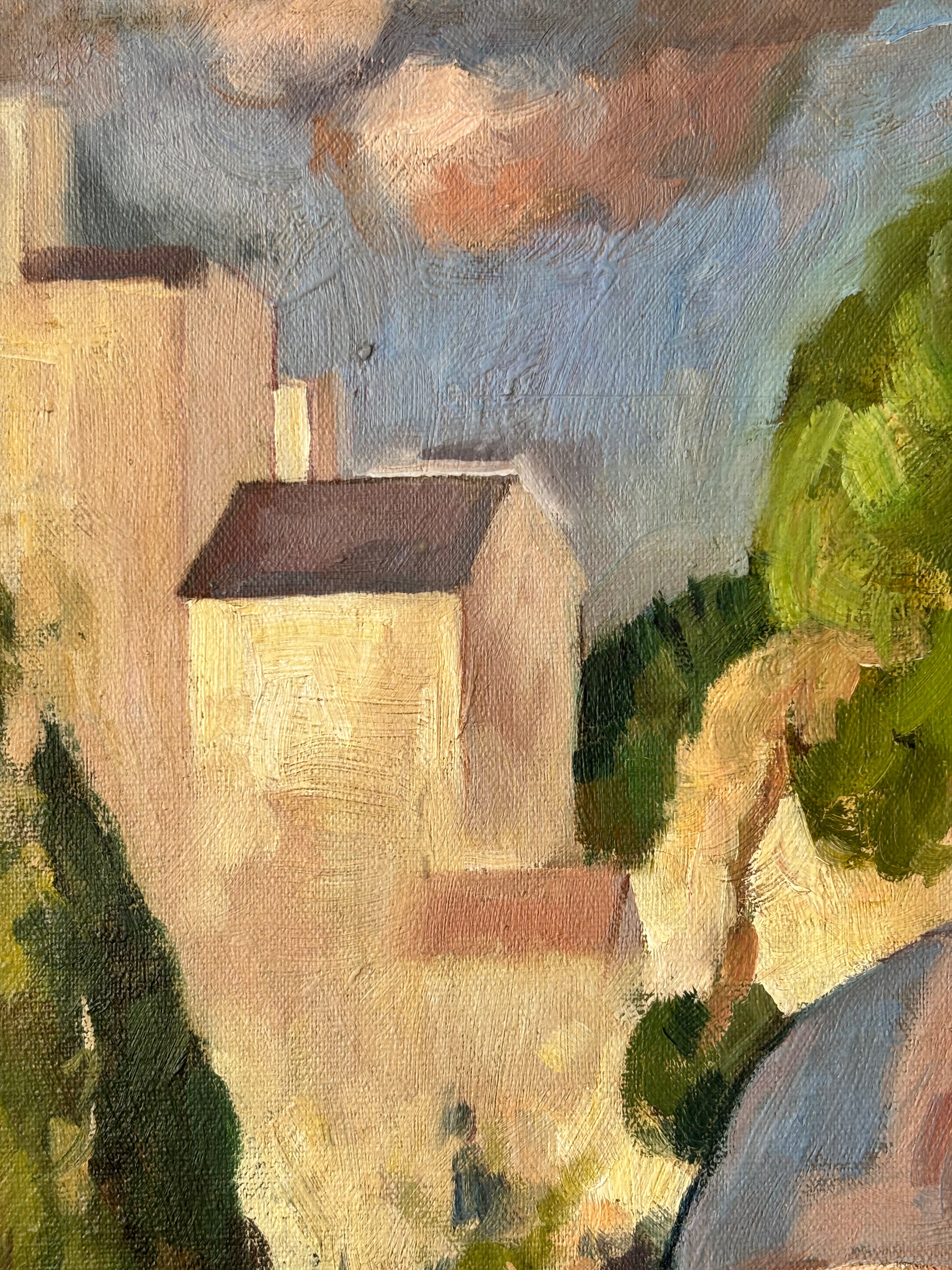Woman in Cypress Trees