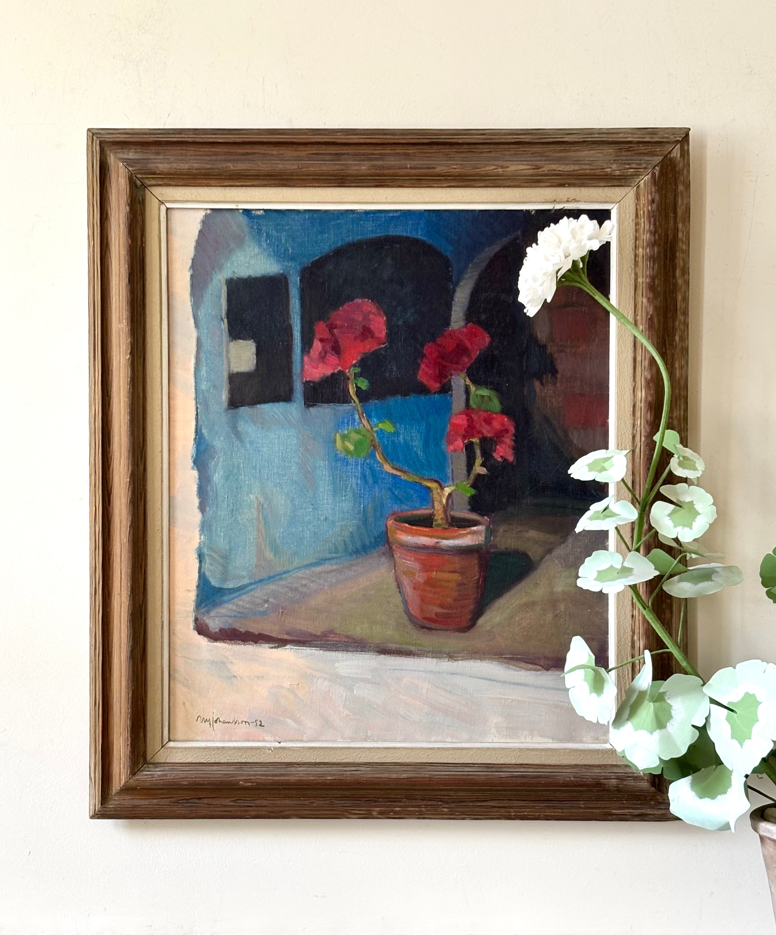 Red Geraniums