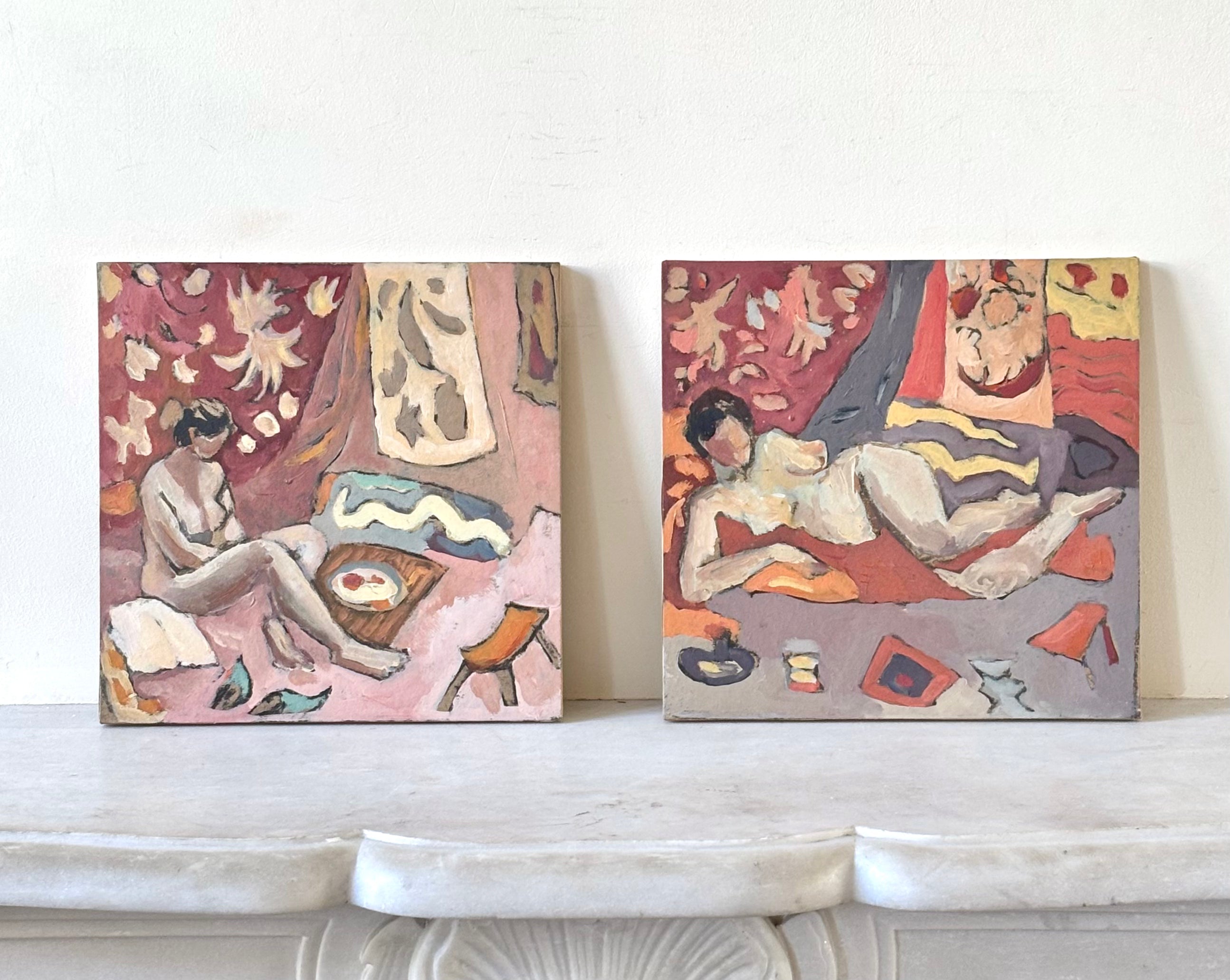 Nudes on Pink