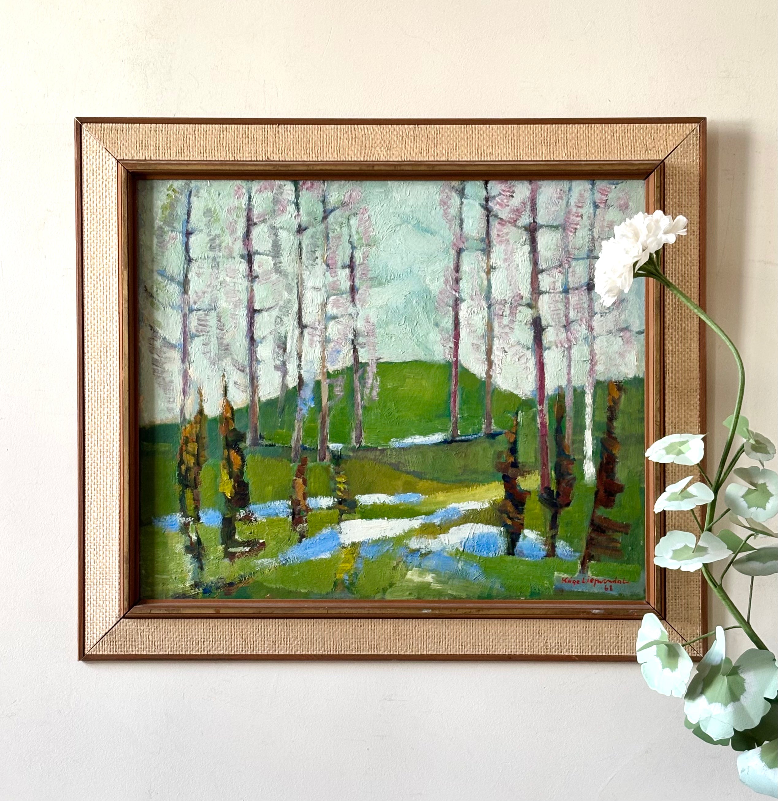 Trees by the Stream