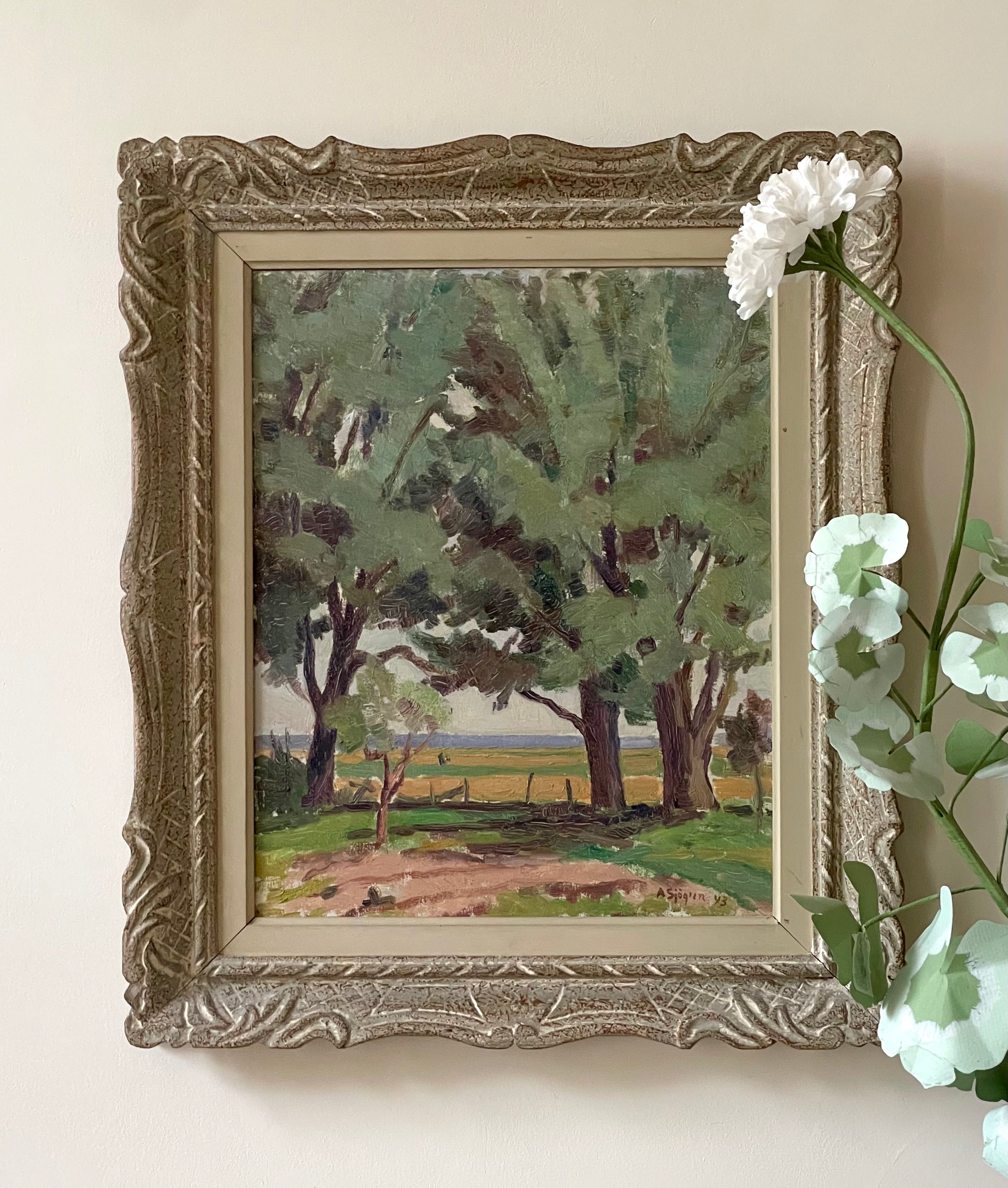 Trees by the Fields