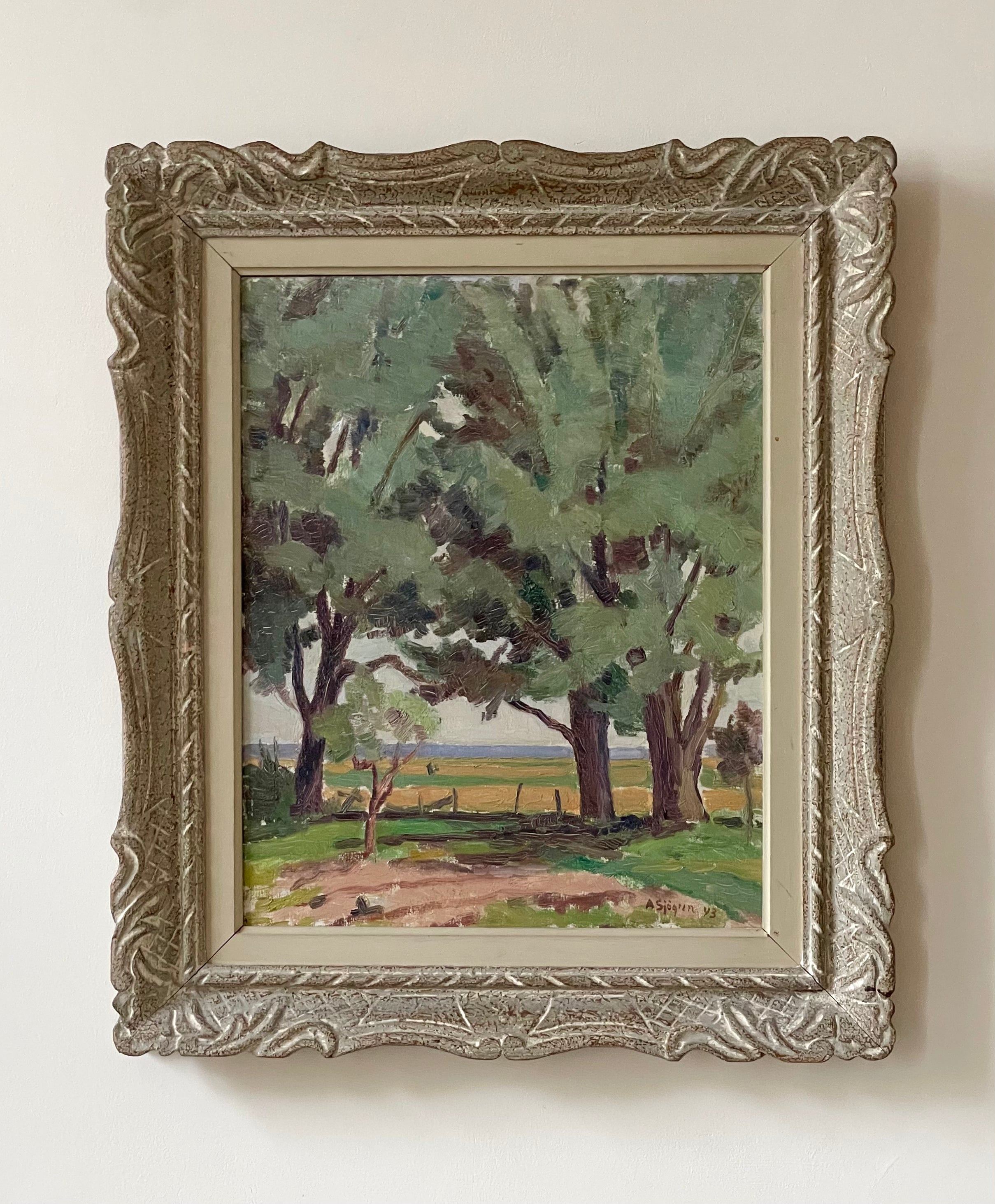 Trees by the Fields