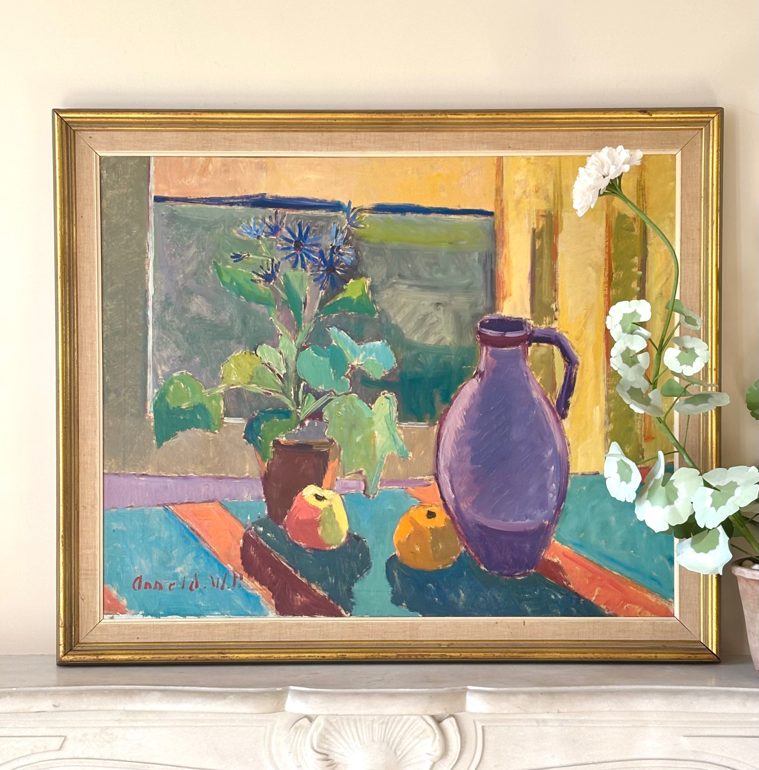 Still Life with Purple Jug