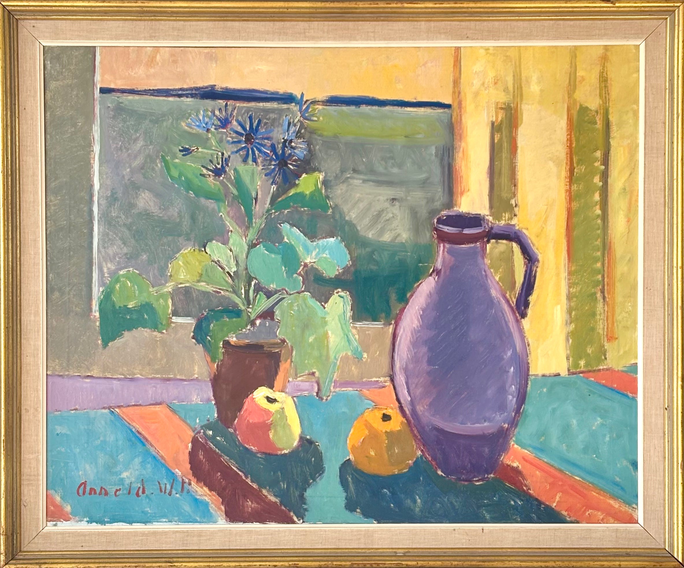 Still Life with Purple Jug