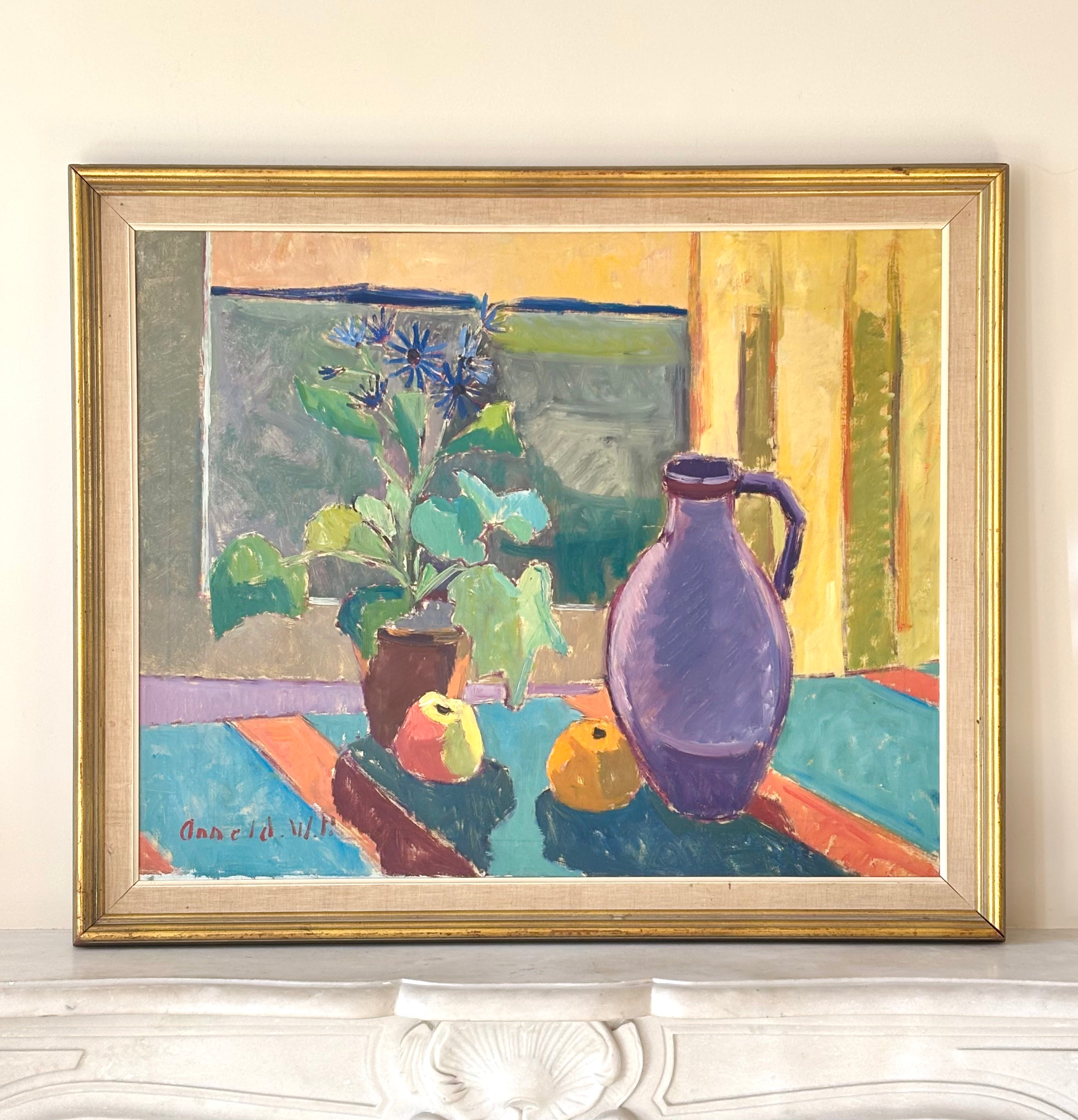 Still Life with Purple Jug
