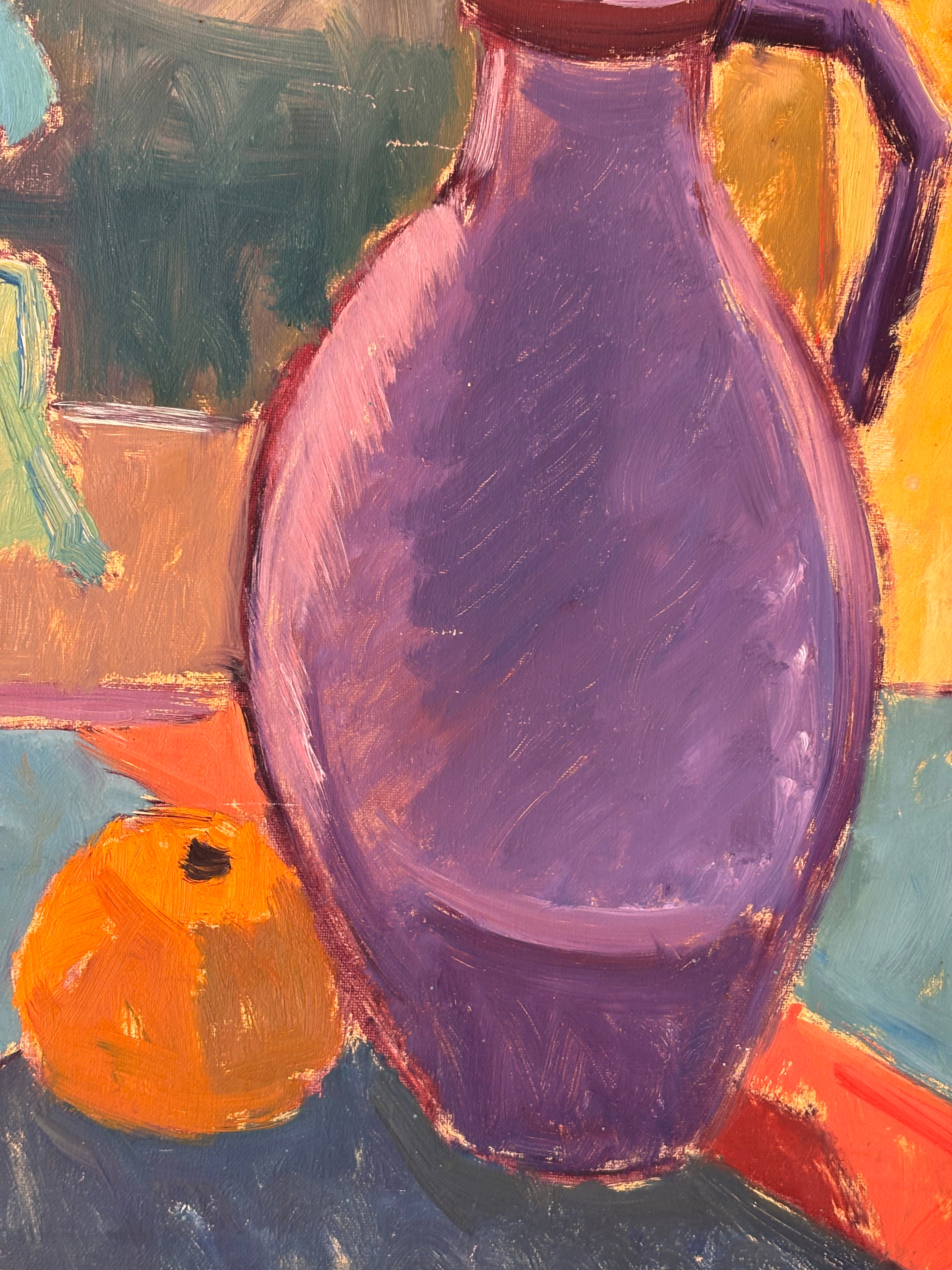 Still Life with Purple Jug