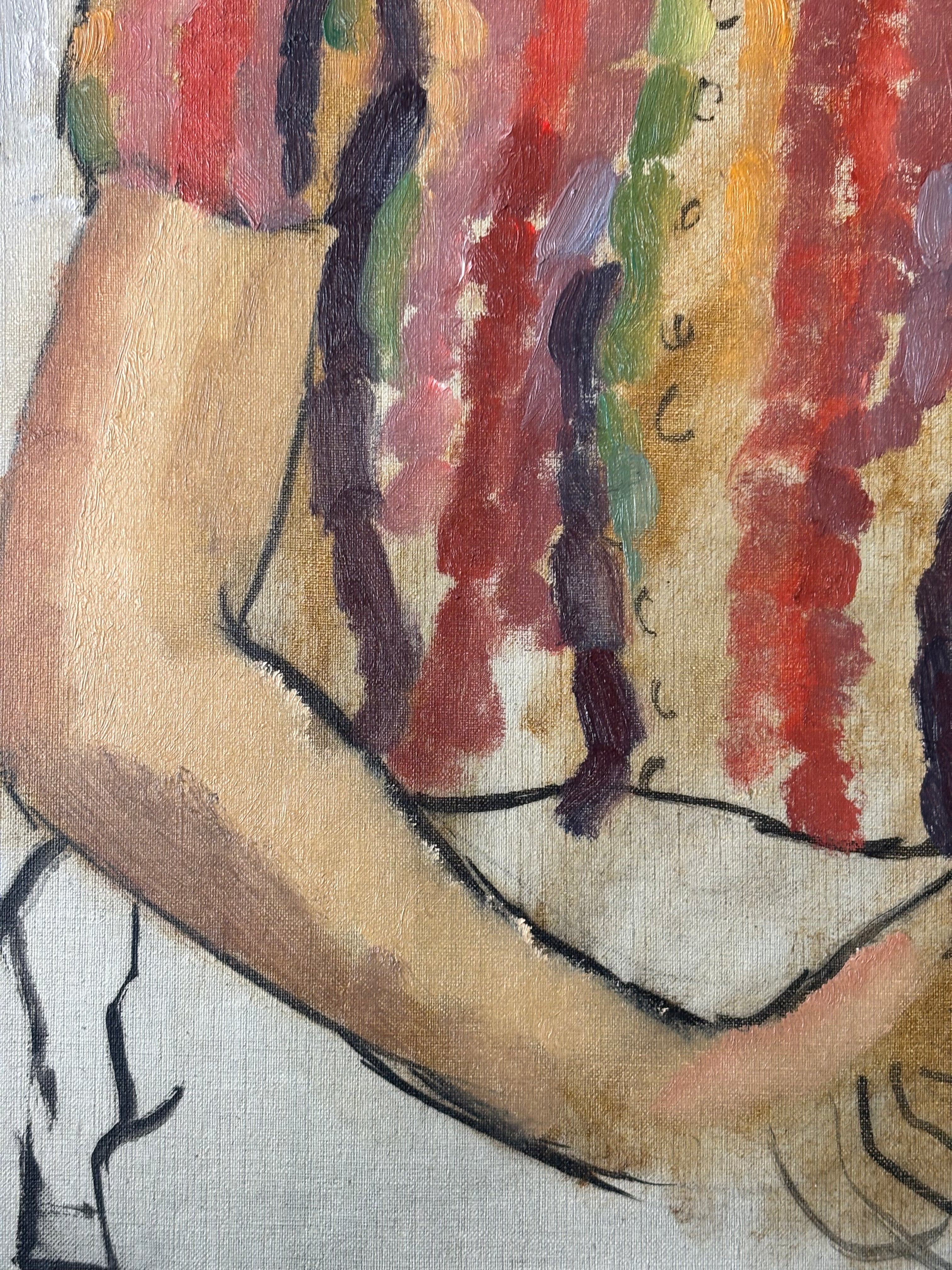 Girl in Striped Shirt