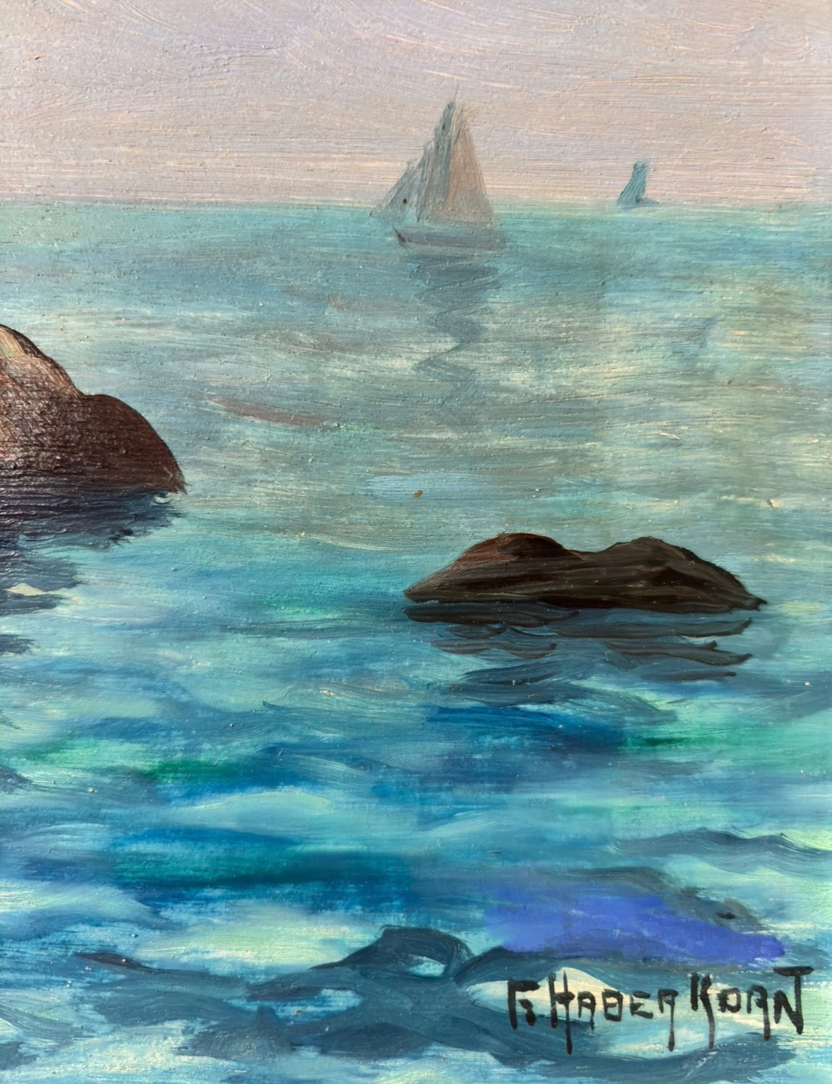 Rocks in the Sea