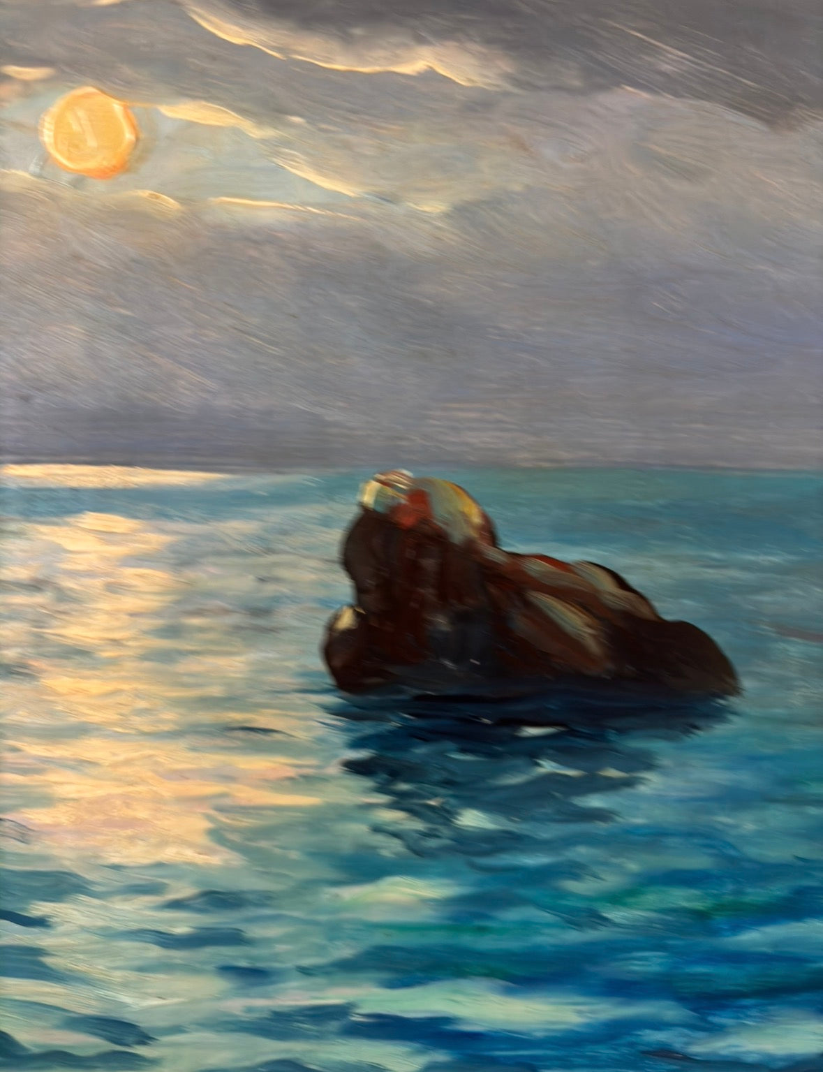 Rocks in the Sea