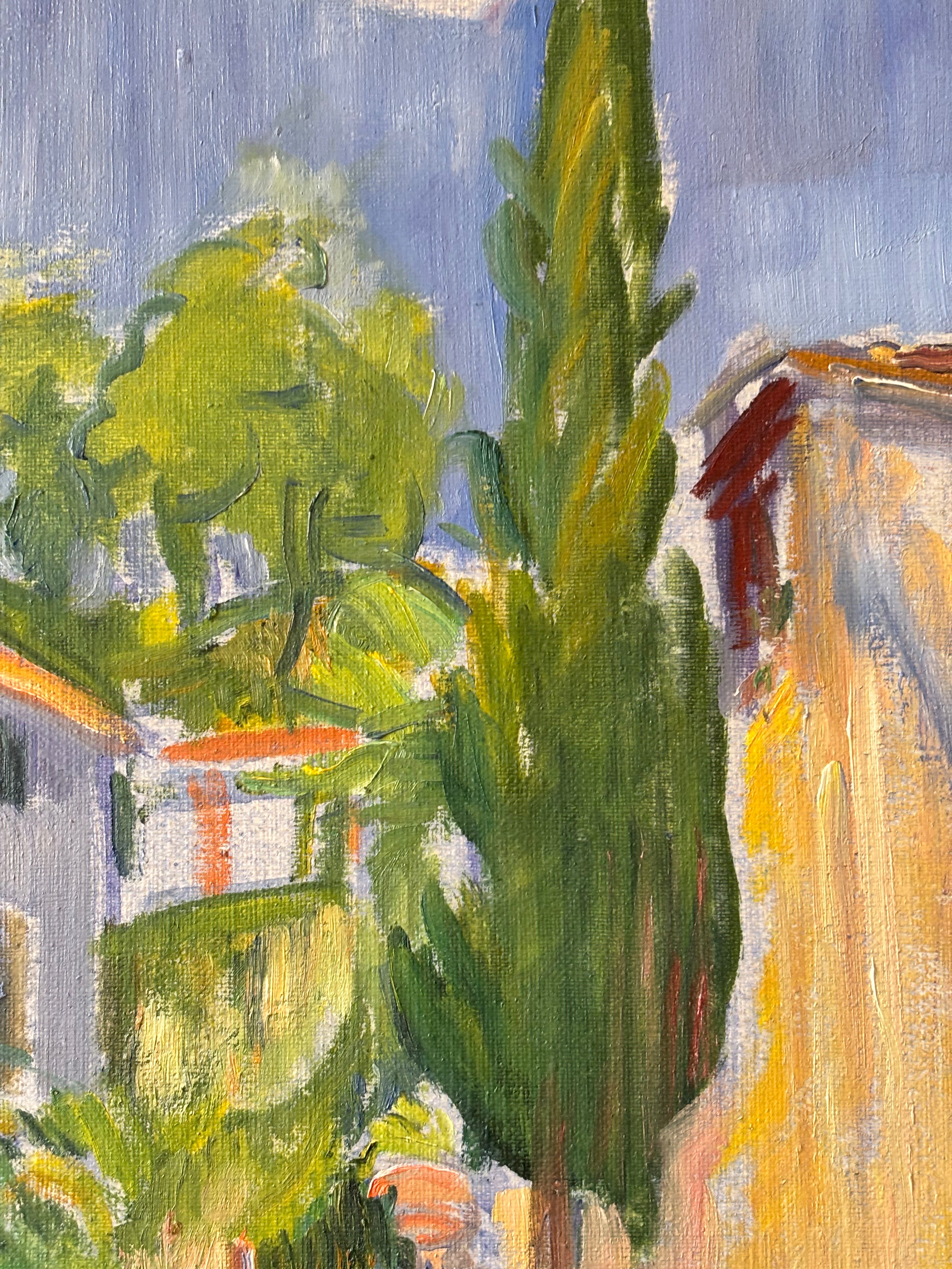 French Town in the Sun