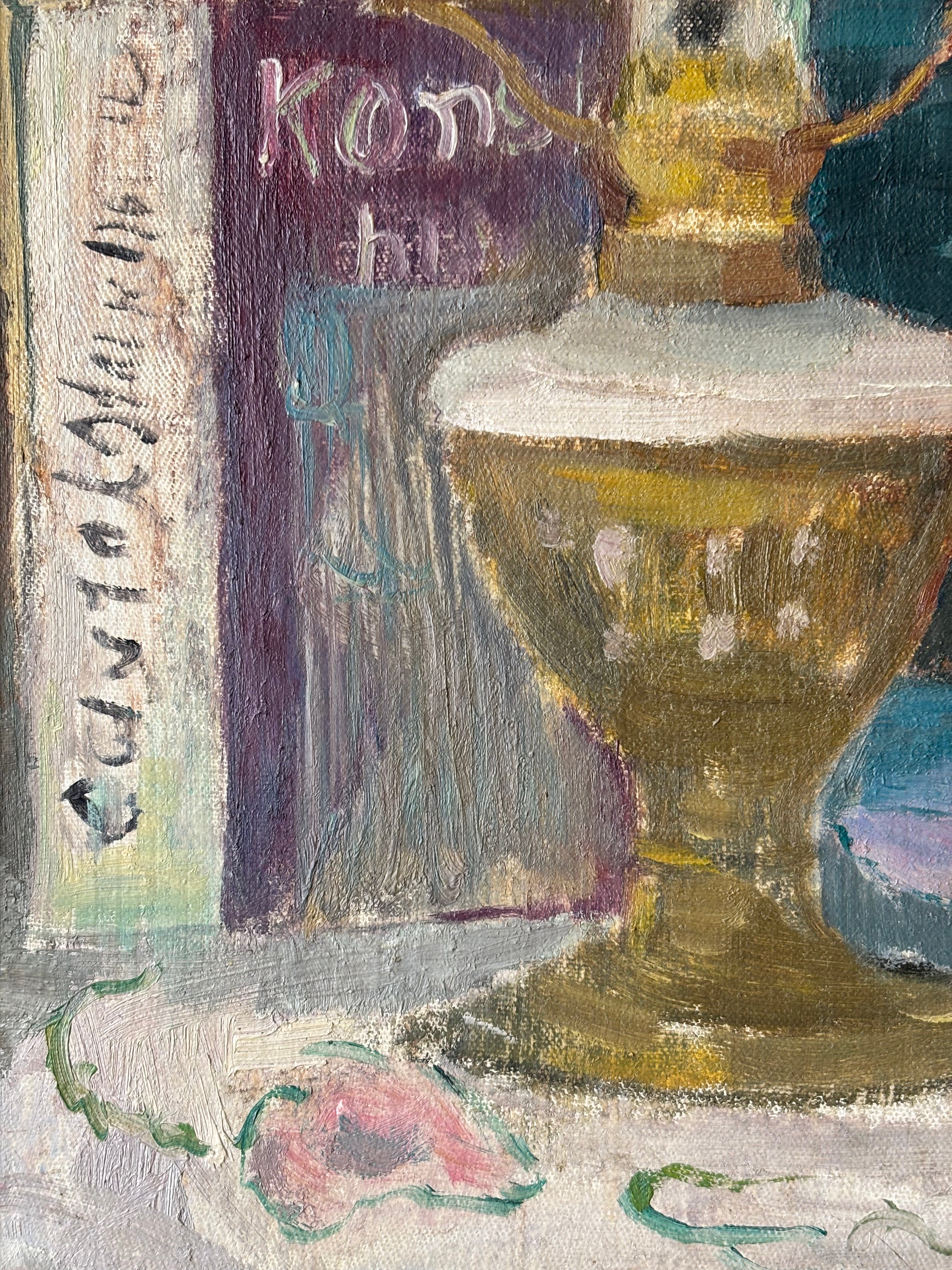 Still Life with Oil Lamp