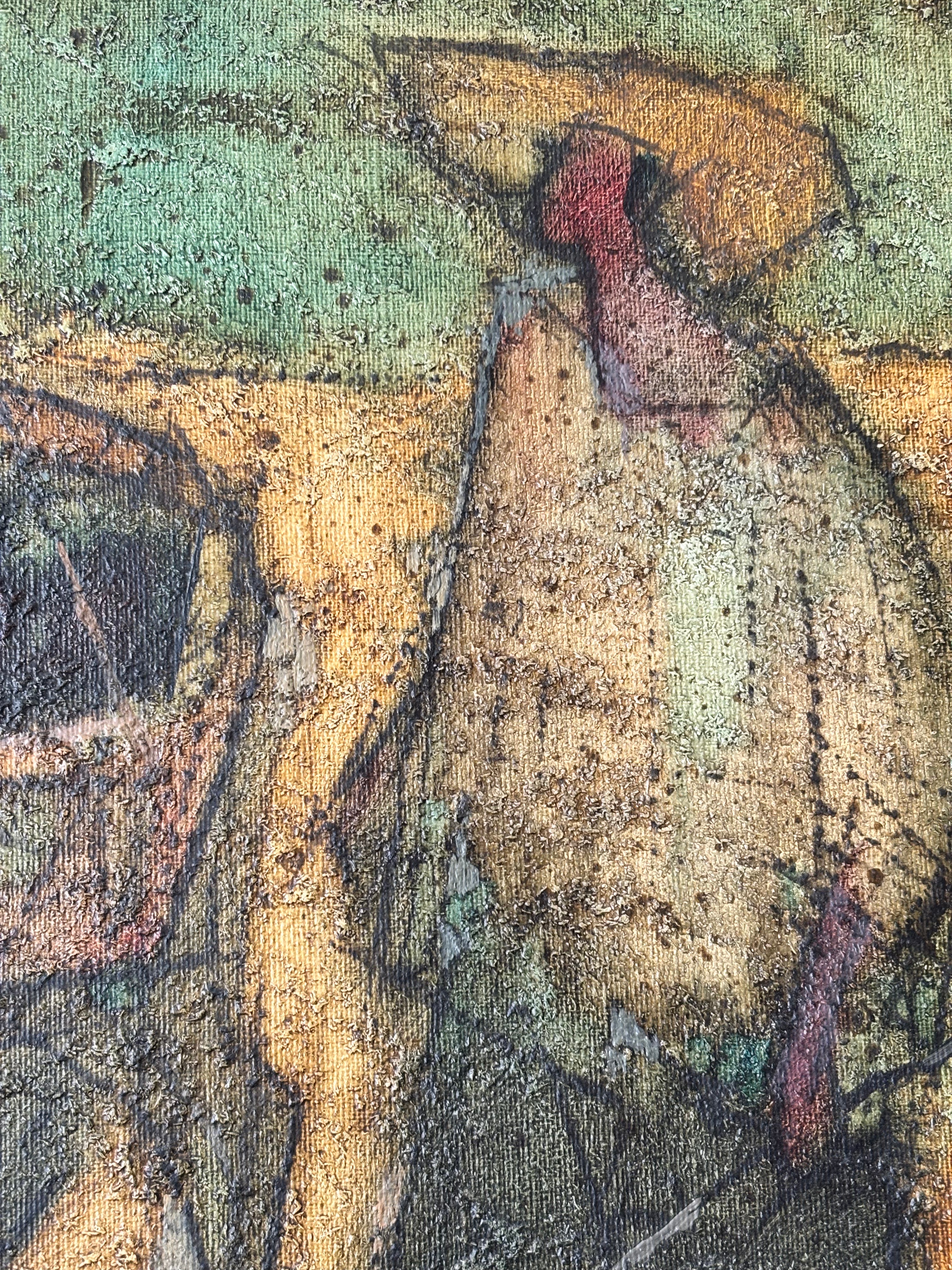 Man with a Donkey