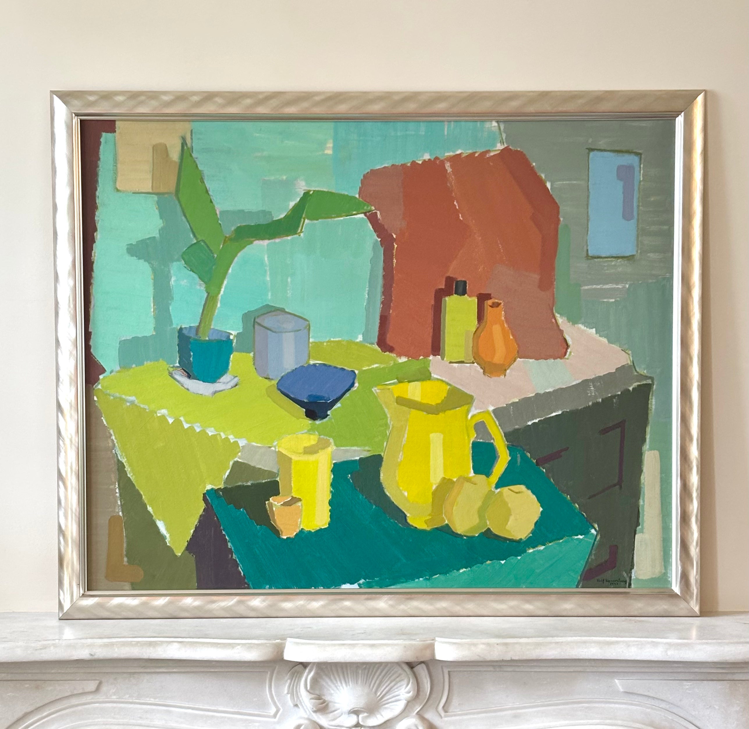 Still Life with Yellow Jug