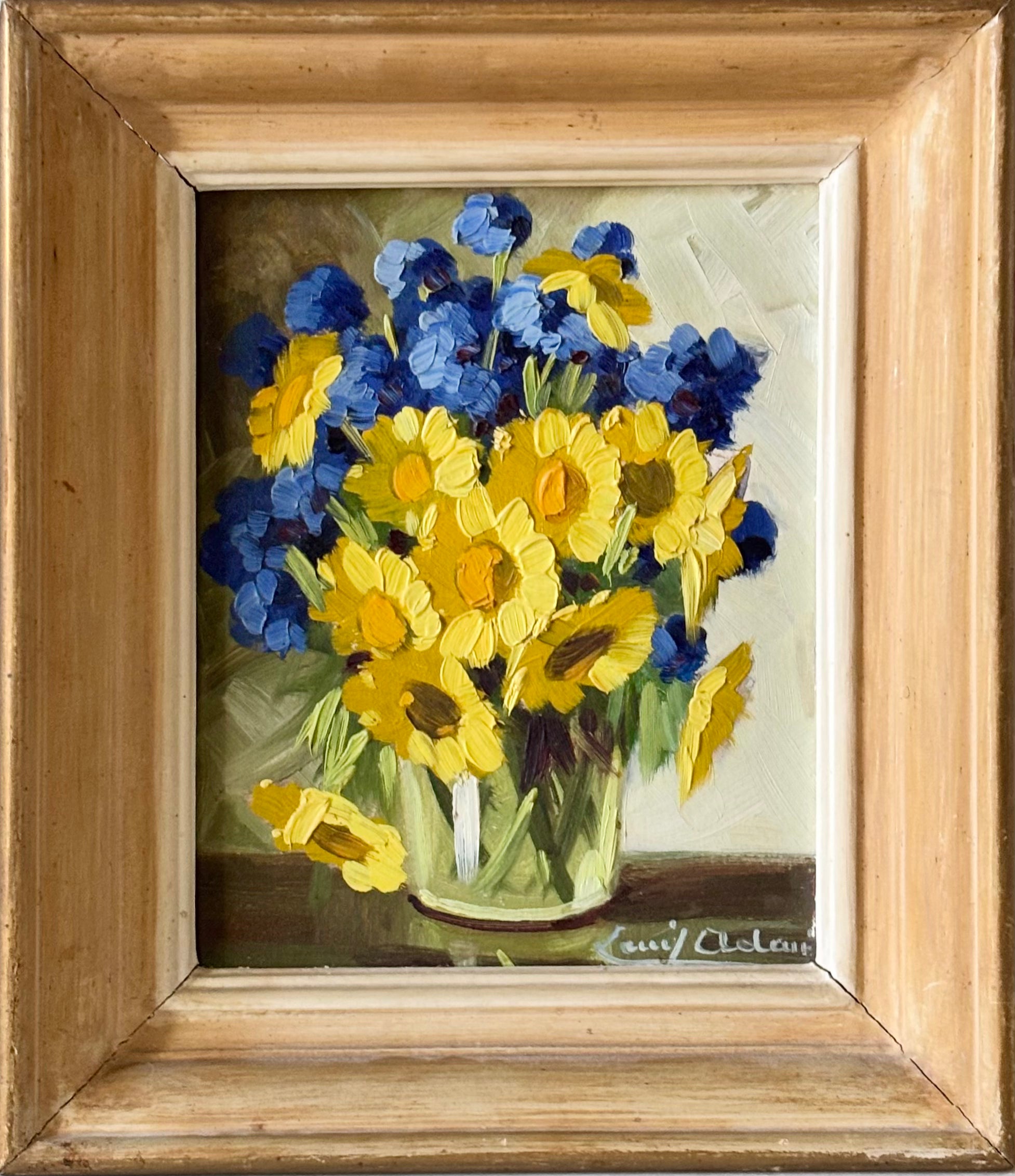 Blue and Yellow Flowers