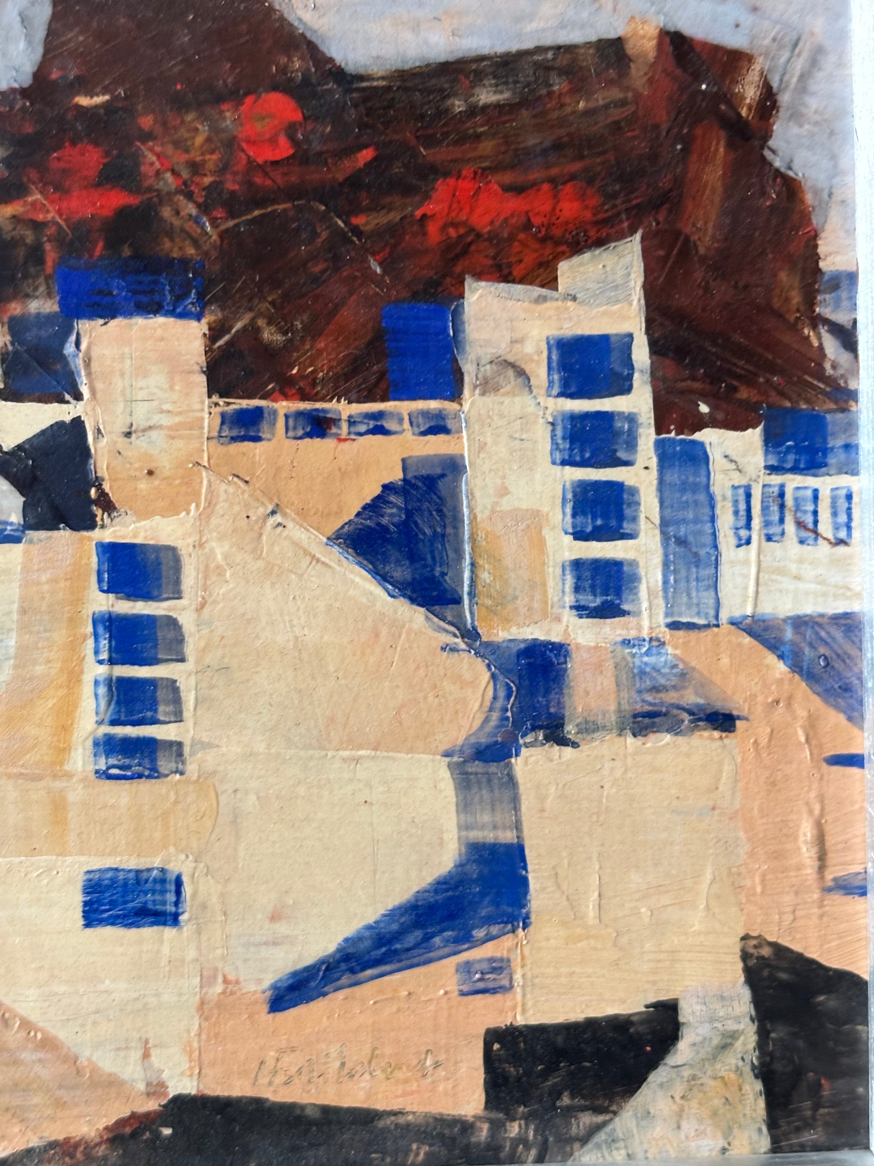 Abstract White Village