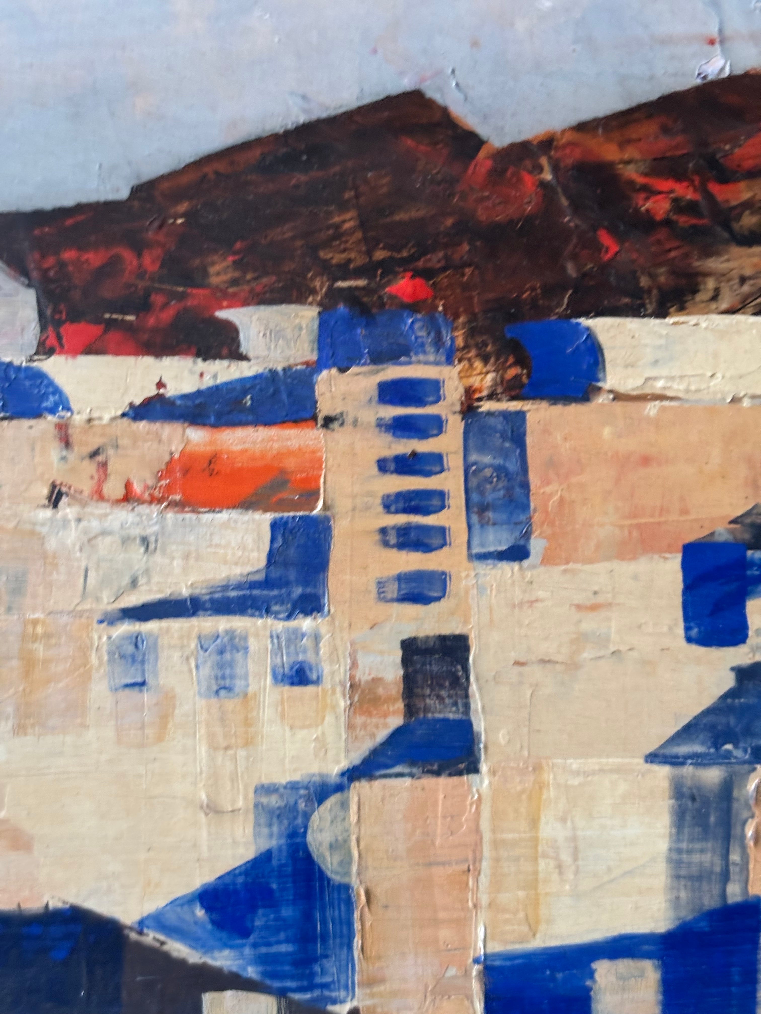 Abstract White Village