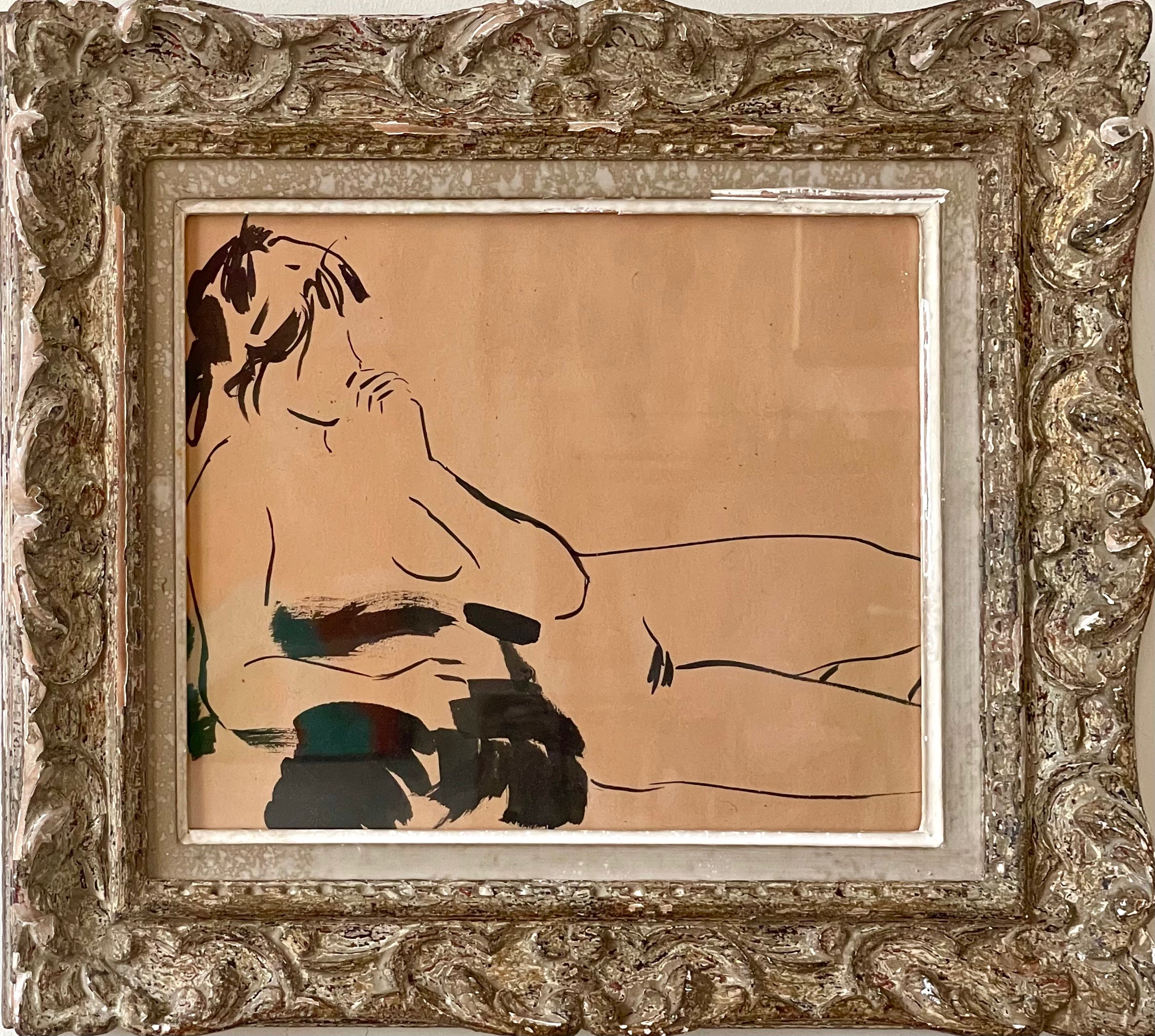 Pondering Nude
