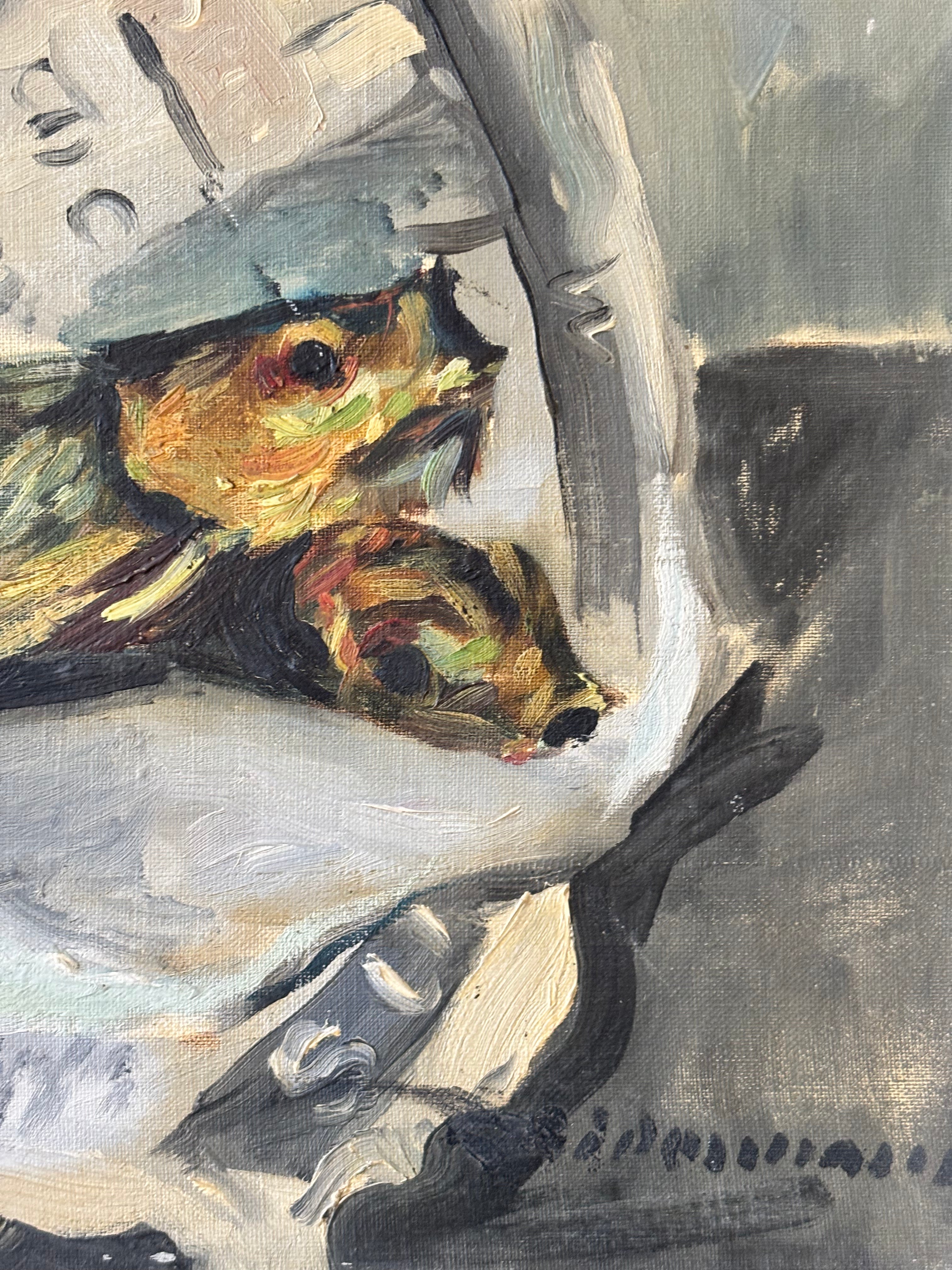 Herring on Newspaper