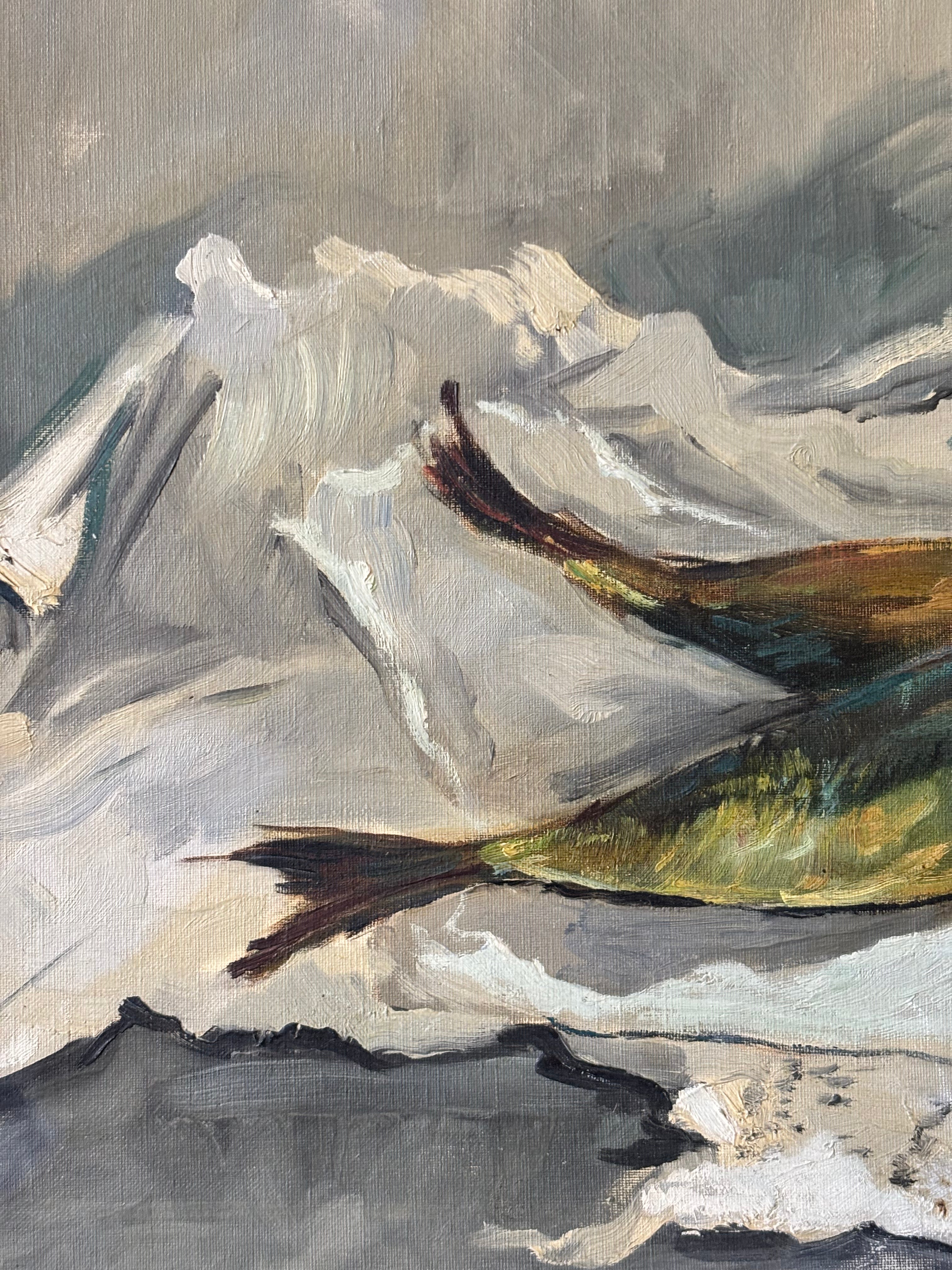 Herring on Newspaper