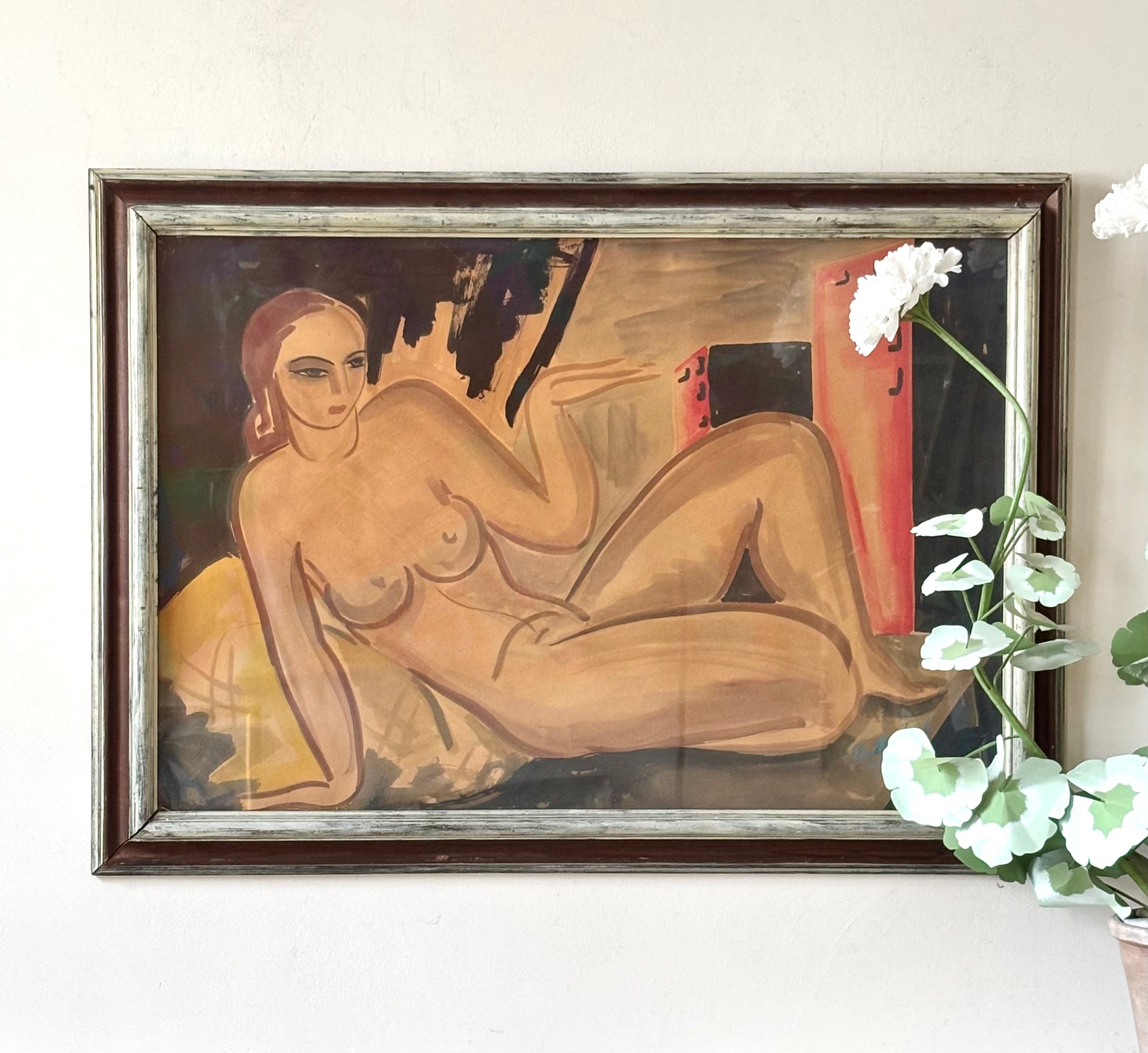 Watercolour Nude