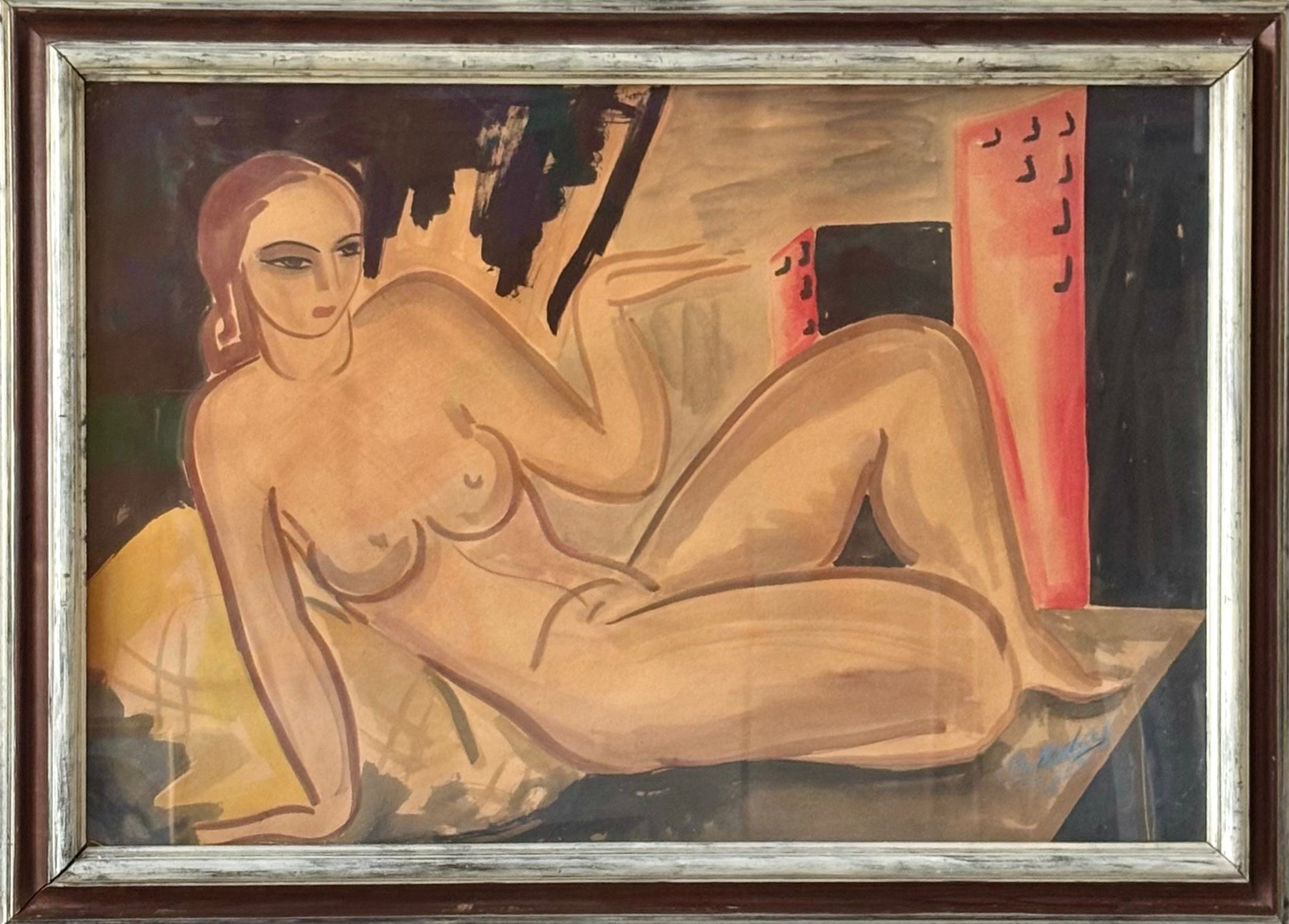 Watercolour Nude