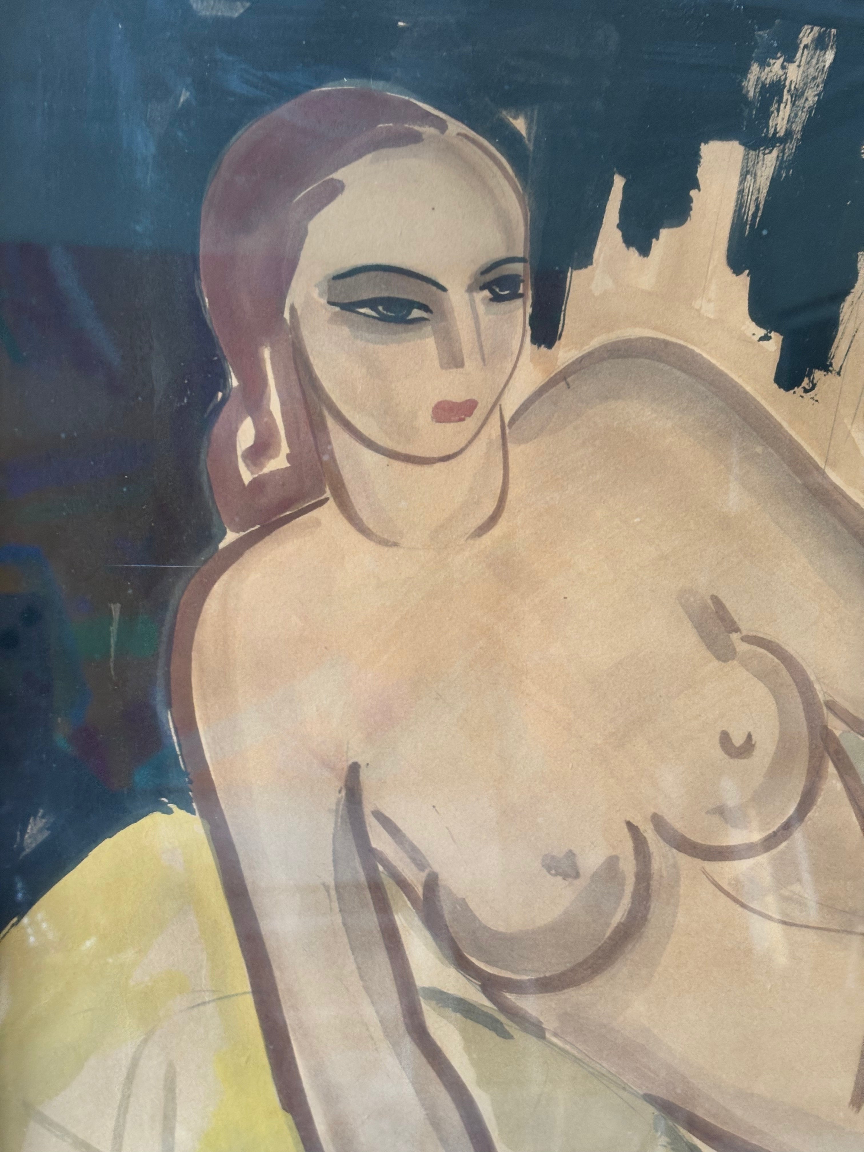 Watercolour Nude
