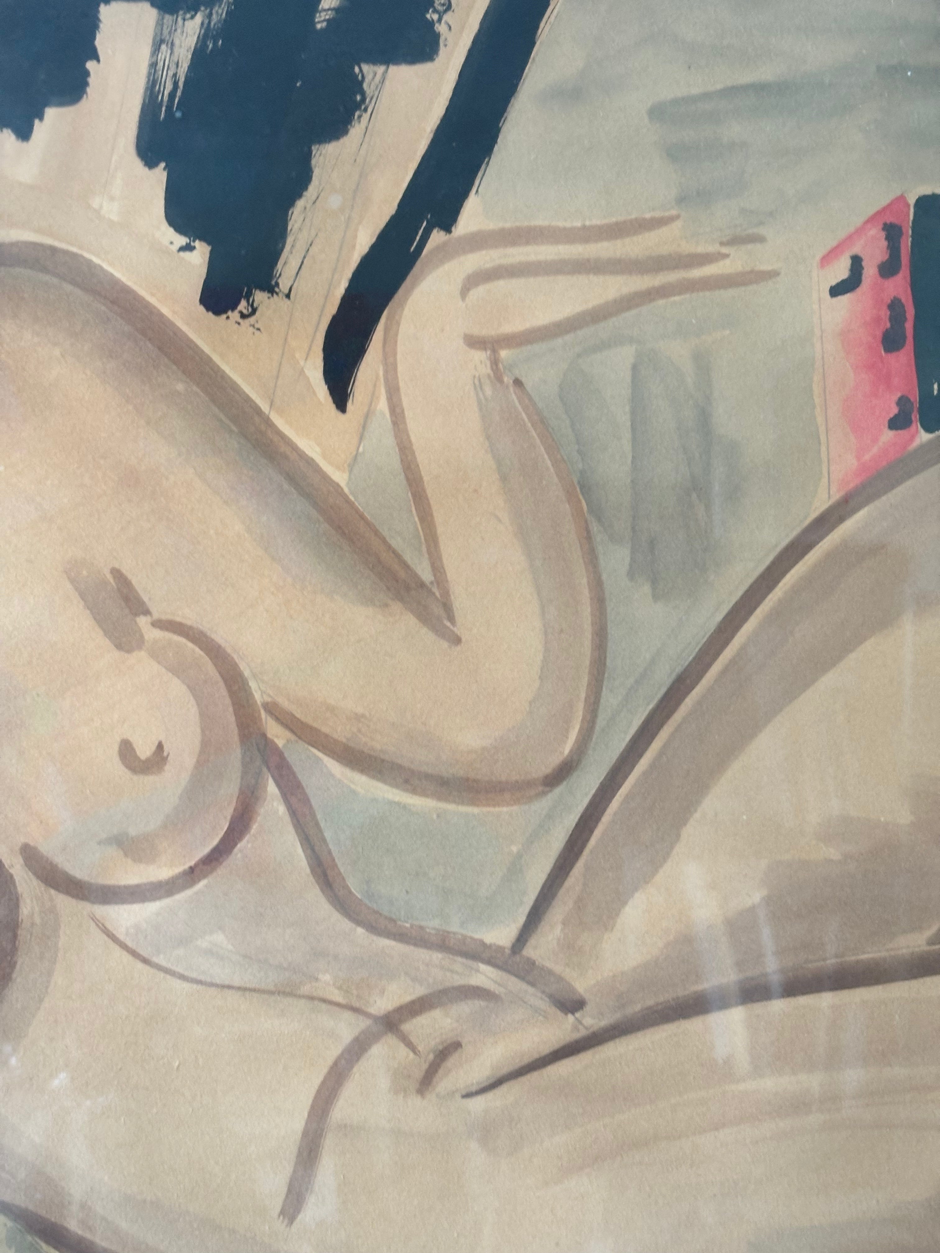 Watercolour Nude