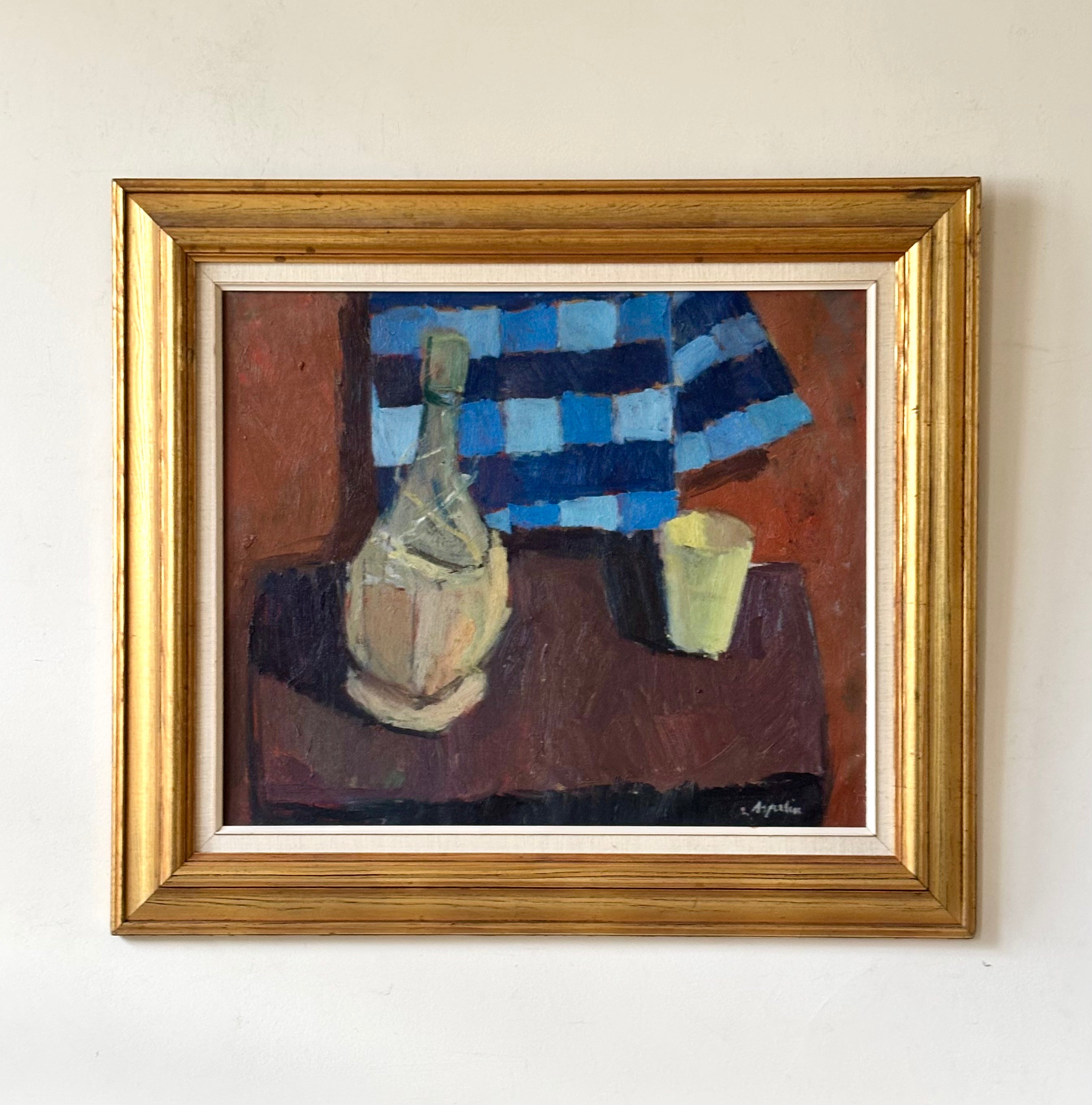 Still Life with Wine Bottle
