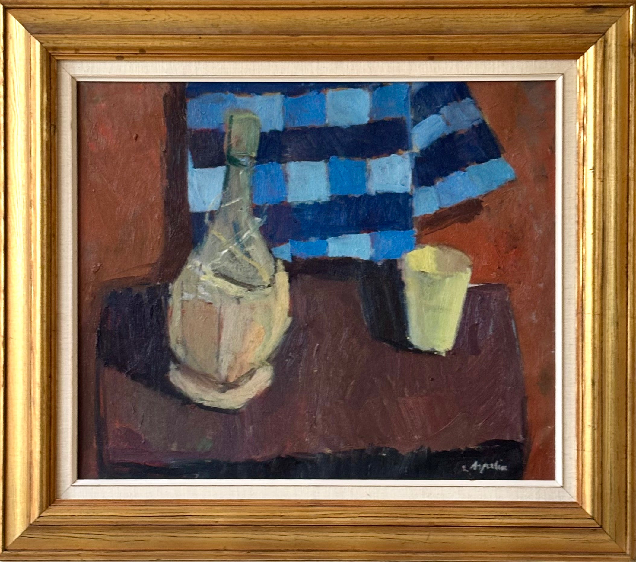 Still Life with Wine Bottle