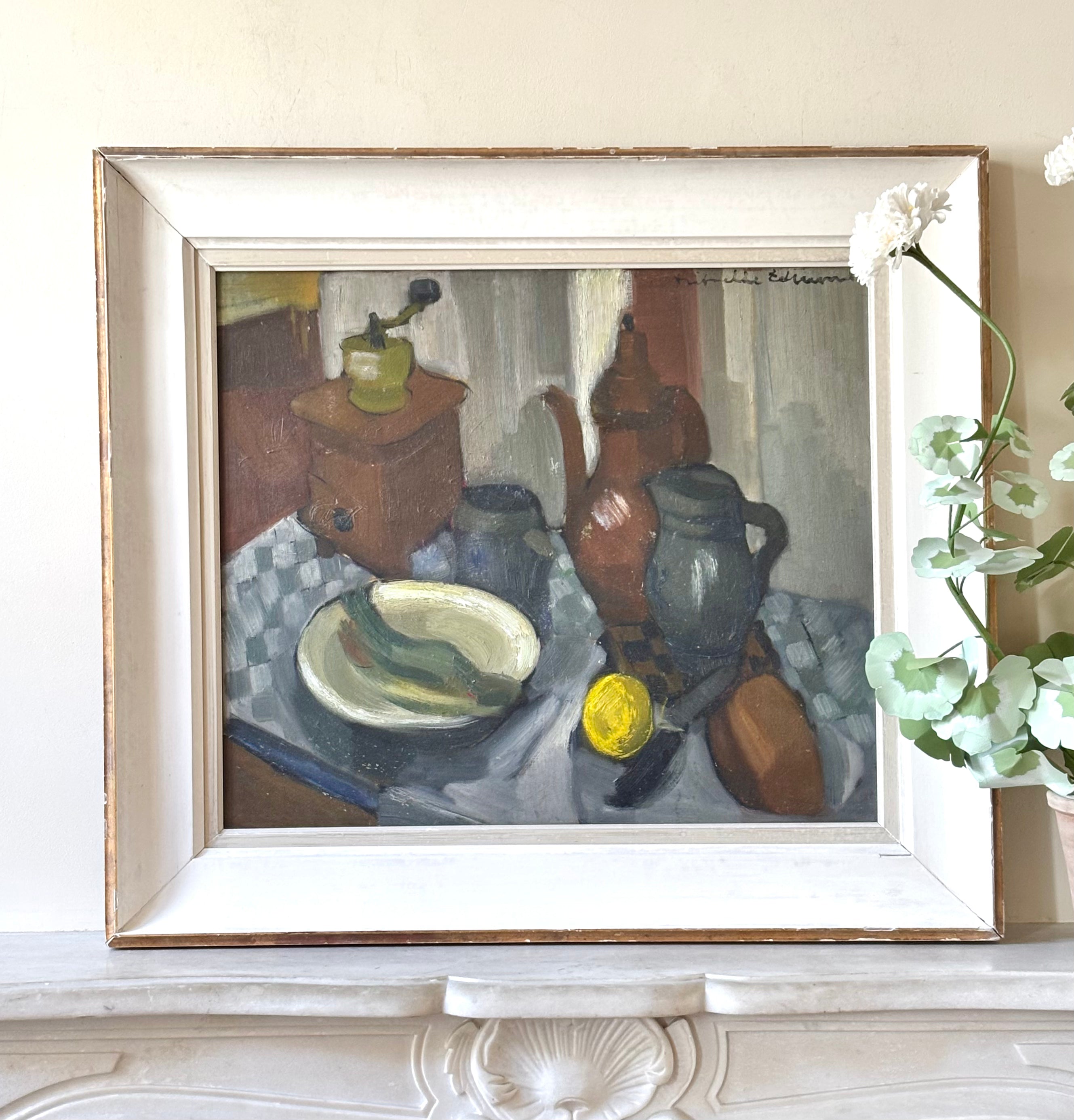 Still Life with Coffee Grinder