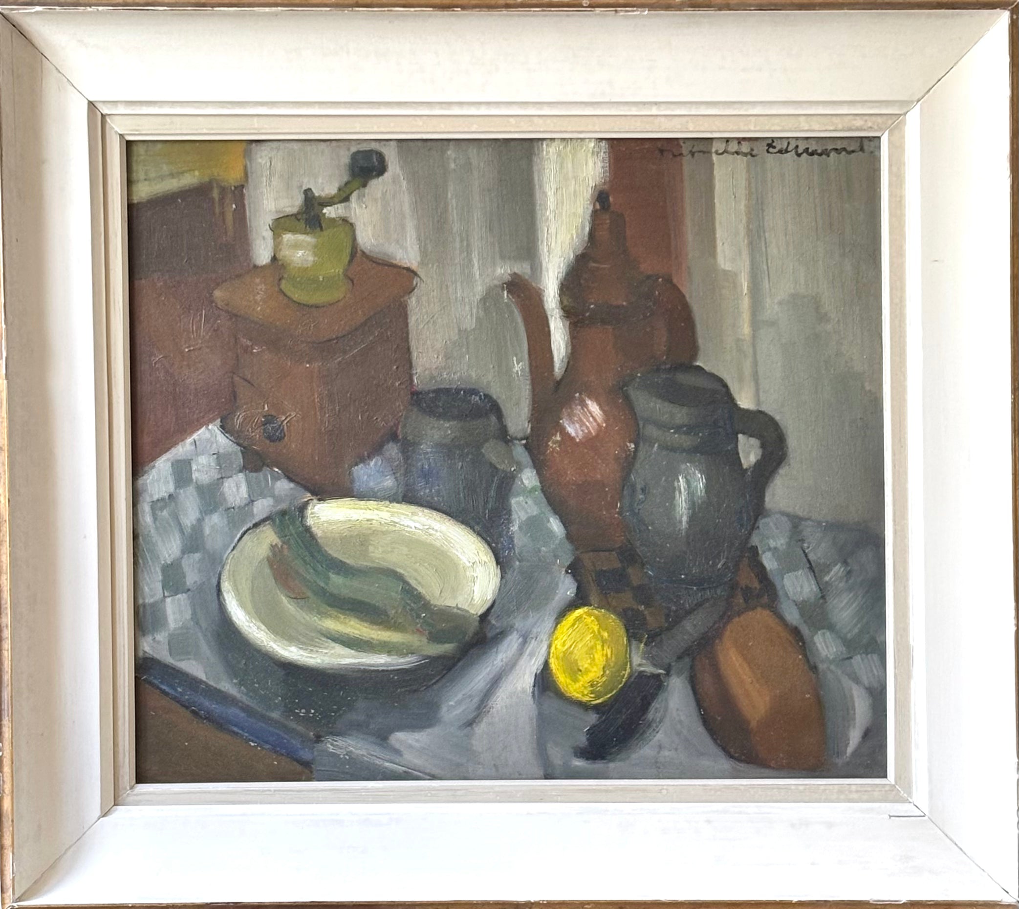 Still Life with Coffee Grinder
