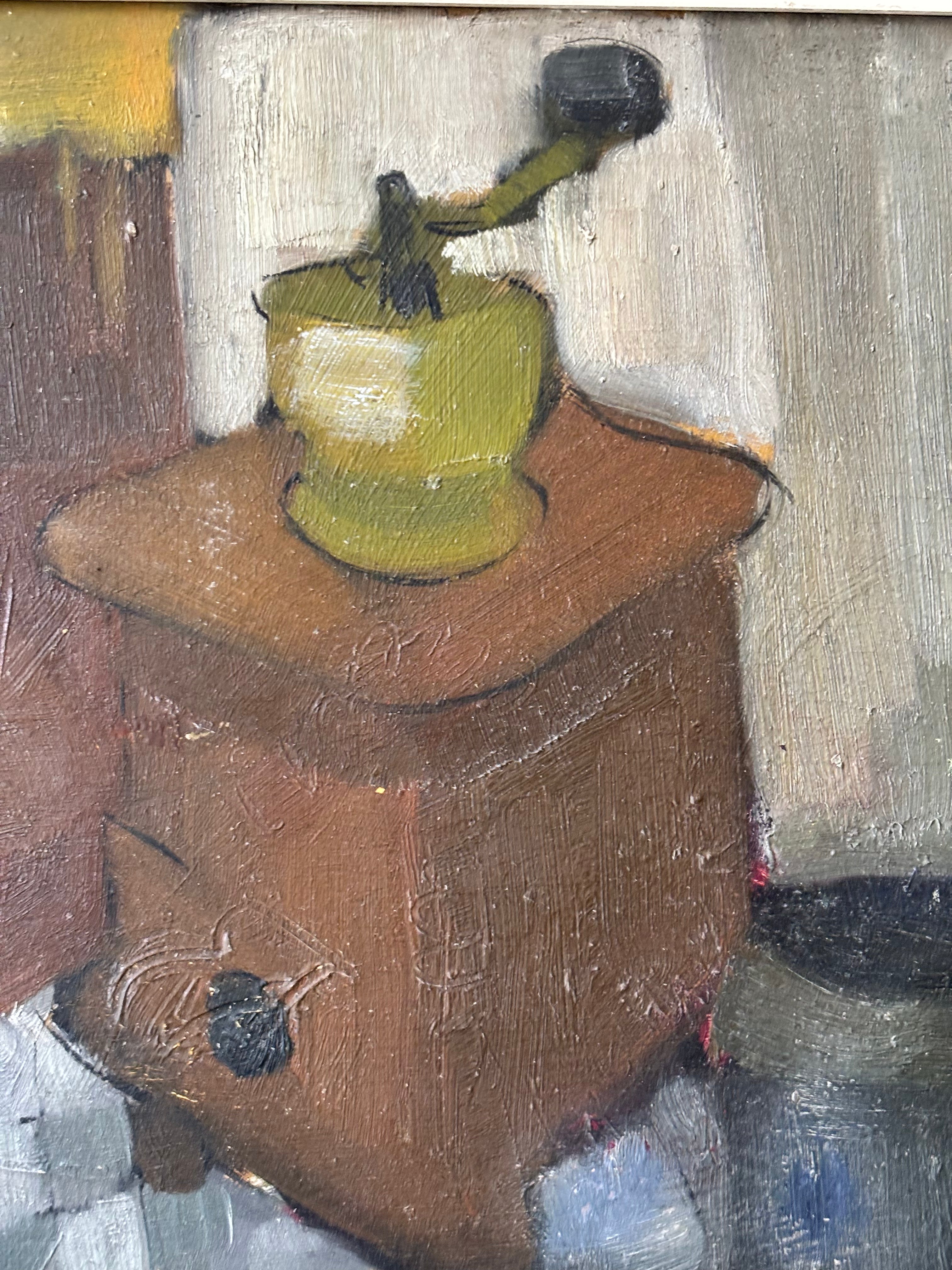 Still Life with Coffee Grinder