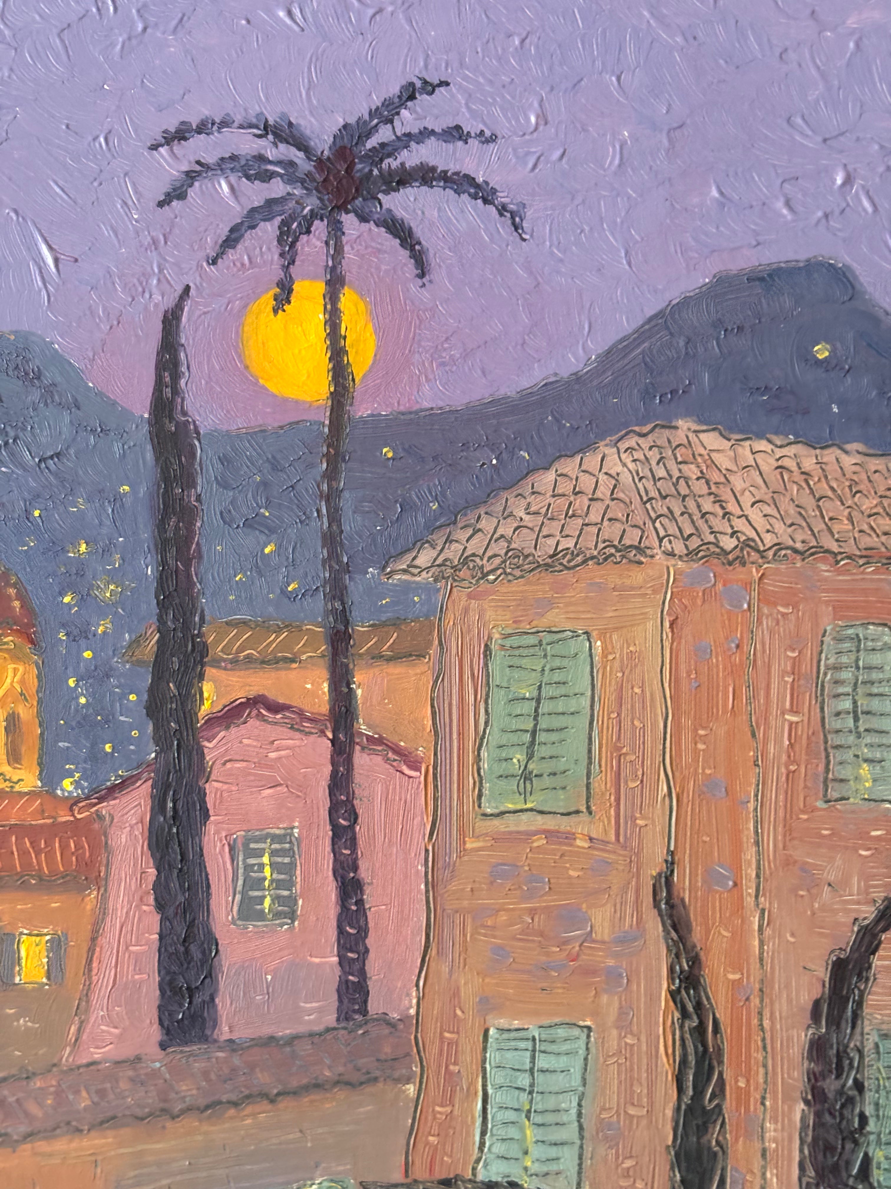 Menton in Moonlight