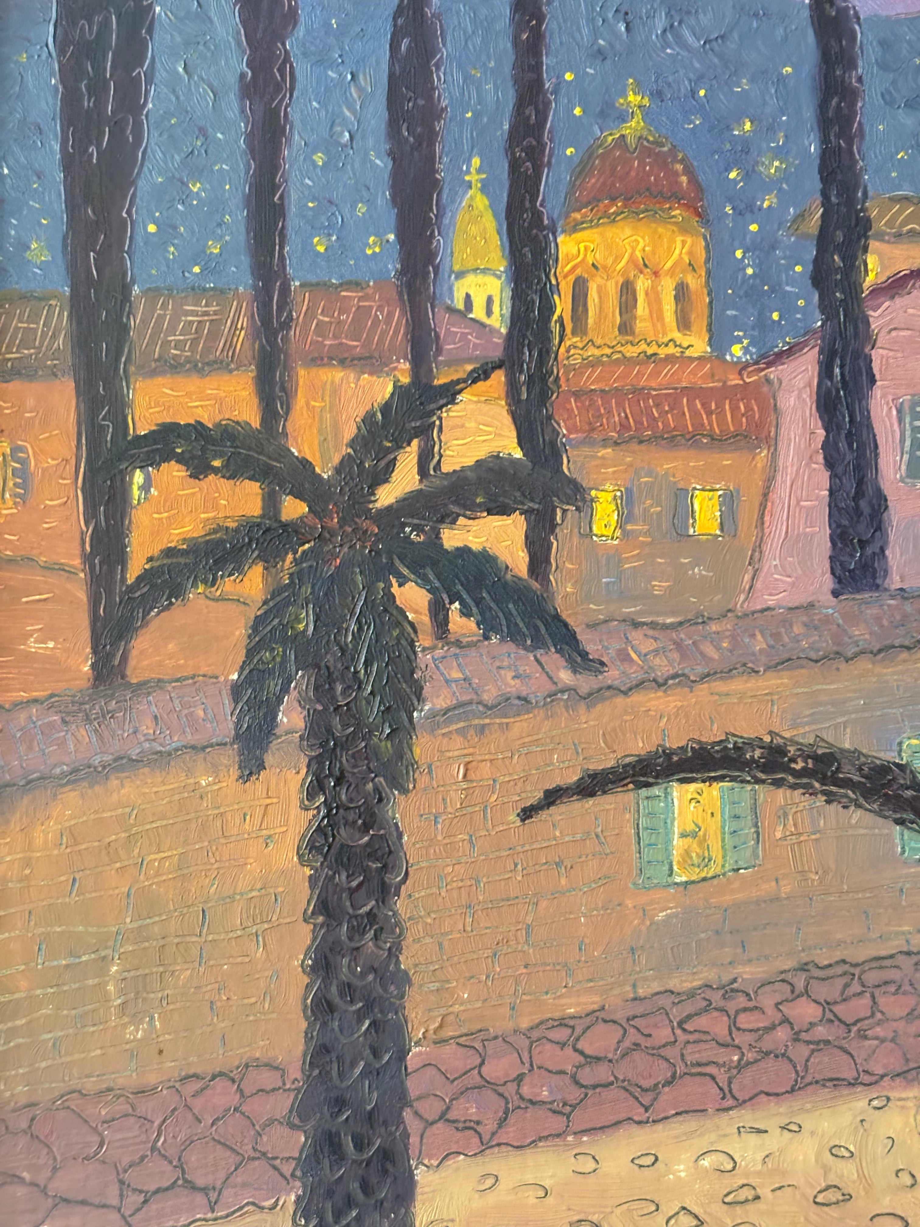Menton in Moonlight