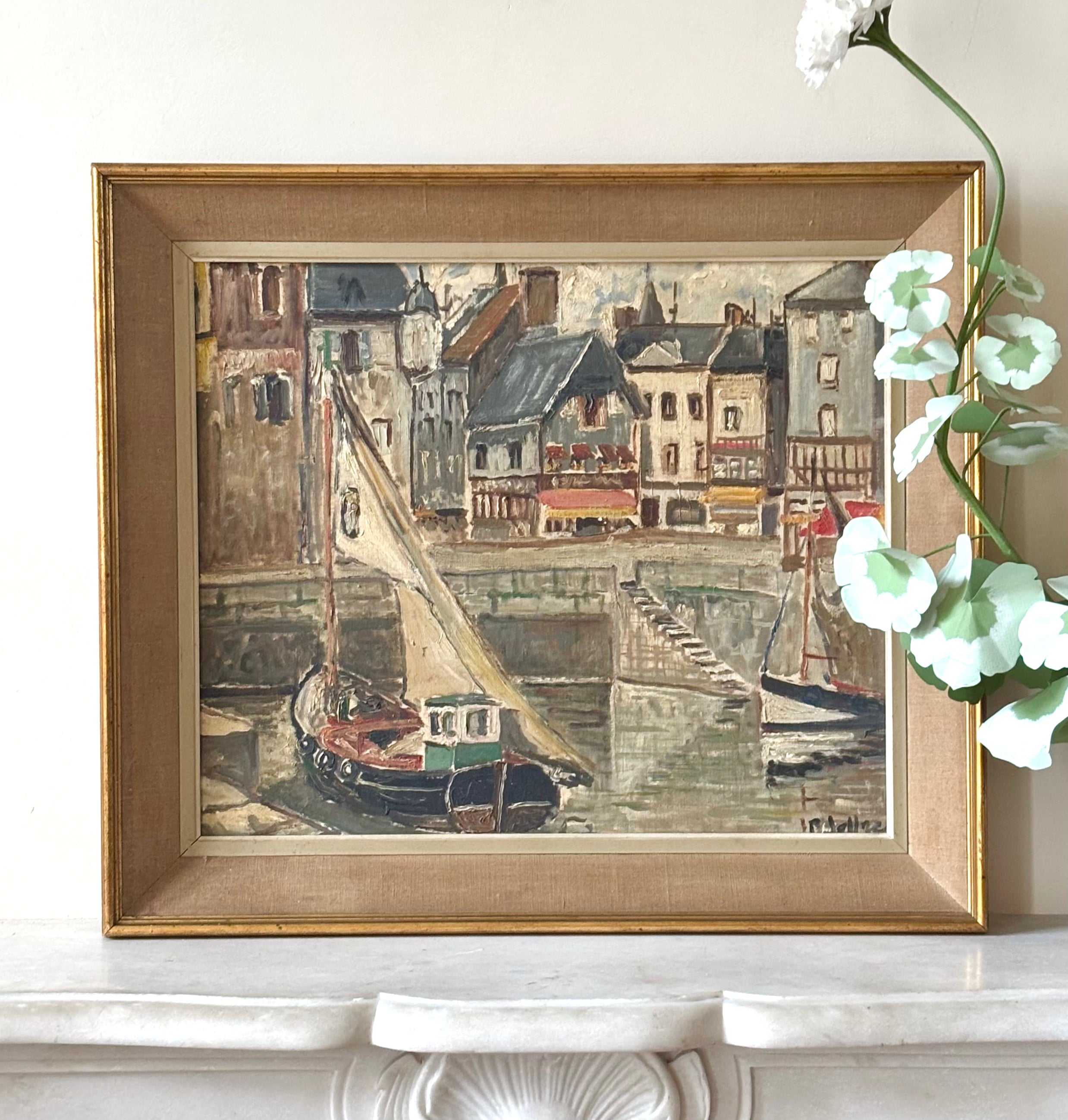 Boats in Honfleur Harbour