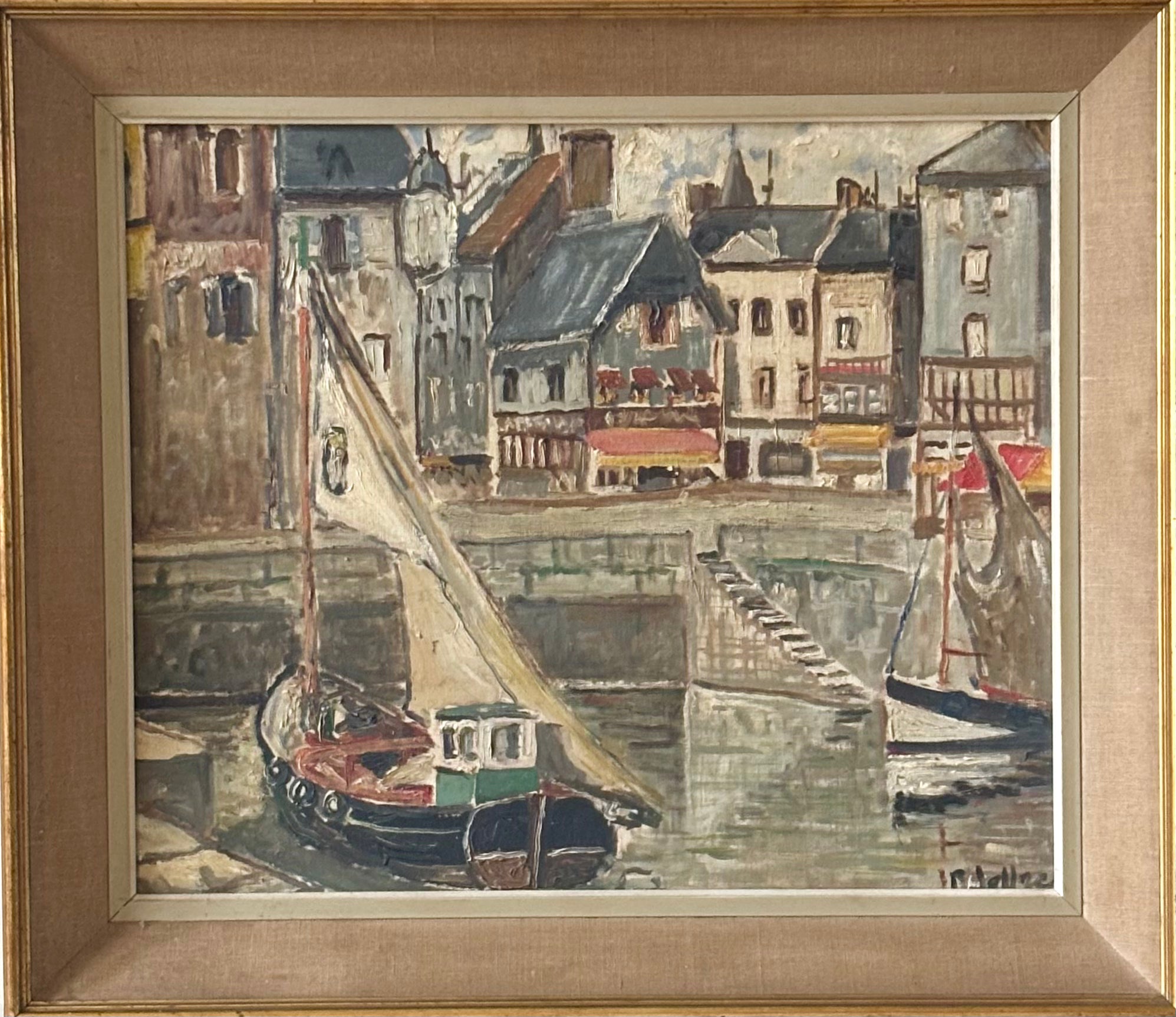 Boats in Honfleur Harbour